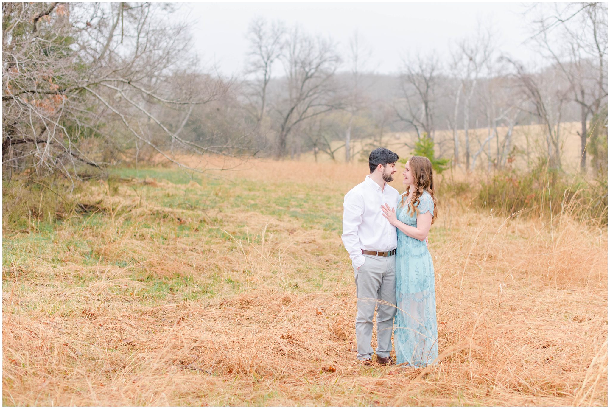 Manassas National Battlefield Engagement Session by Cait Kramer Photographer: Washington, DC Wedding Photographer