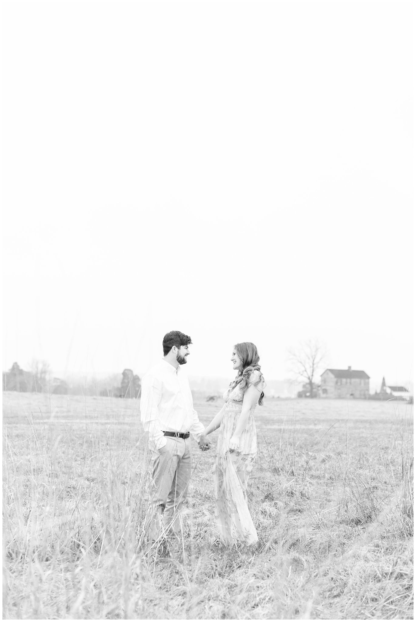 Manassas National Battlefield Engagement Session by Cait Kramer Photographer: Washington, DC Wedding Photographer