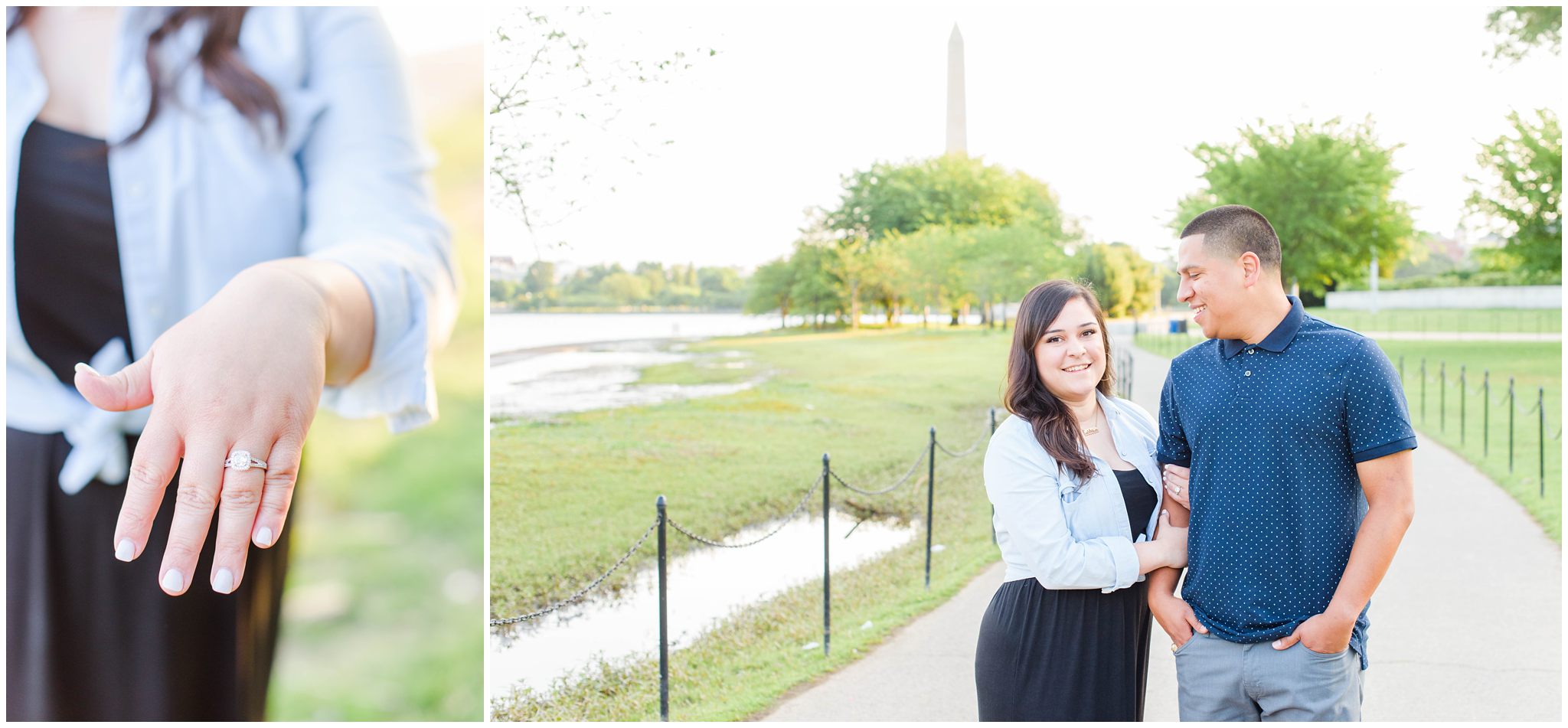 Jefferson Memorial Sunrise Surprise Proposal | www.caitkramer.com