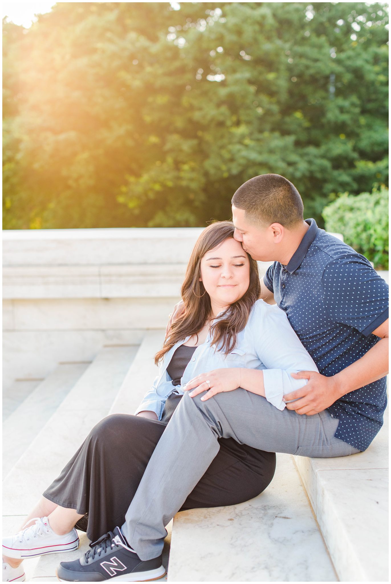 Jefferson Memorial Sunrise Surprise Proposal | www.caitkramer.com