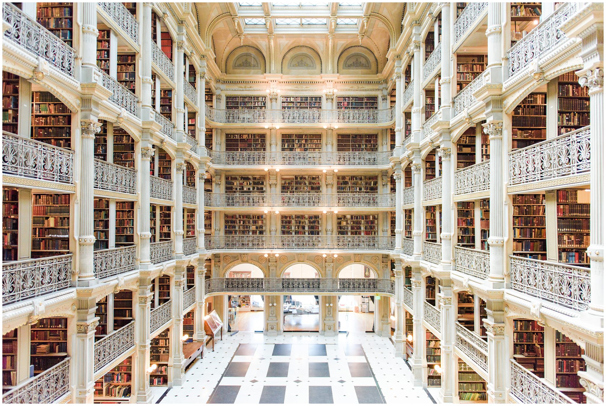 Peabody Library A Baltimore, MD Wedding Venue