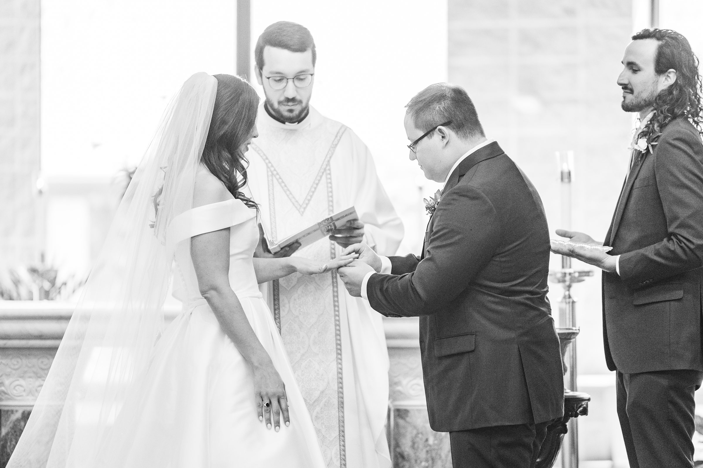 Light Blue Spring Wedding Day at Oxon Hill Manor in Maryland Photographed by Baltimore Wedding Photographer Cait Kramer Photography