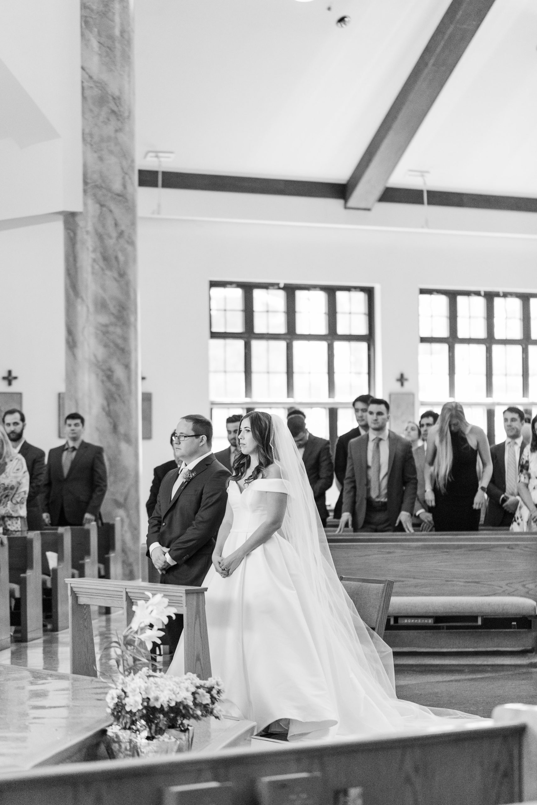 Light Blue Spring Wedding Day at Oxon Hill Manor in Maryland Photographed by Baltimore Wedding Photographer Cait Kramer Photography