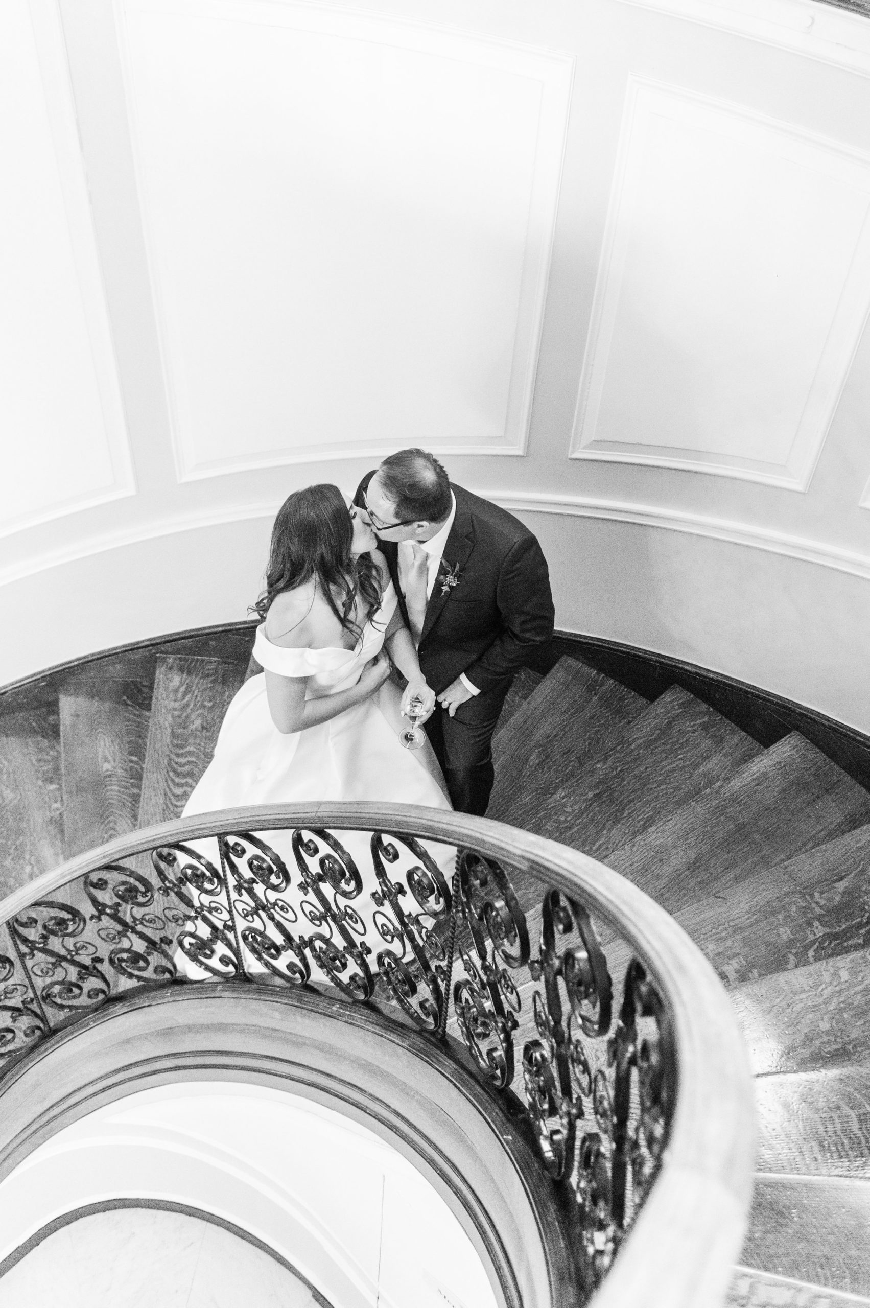 Light Blue Spring Wedding Day at Oxon Hill Manor in Maryland Photographed by Baltimore Wedding Photographer Cait Kramer Photography