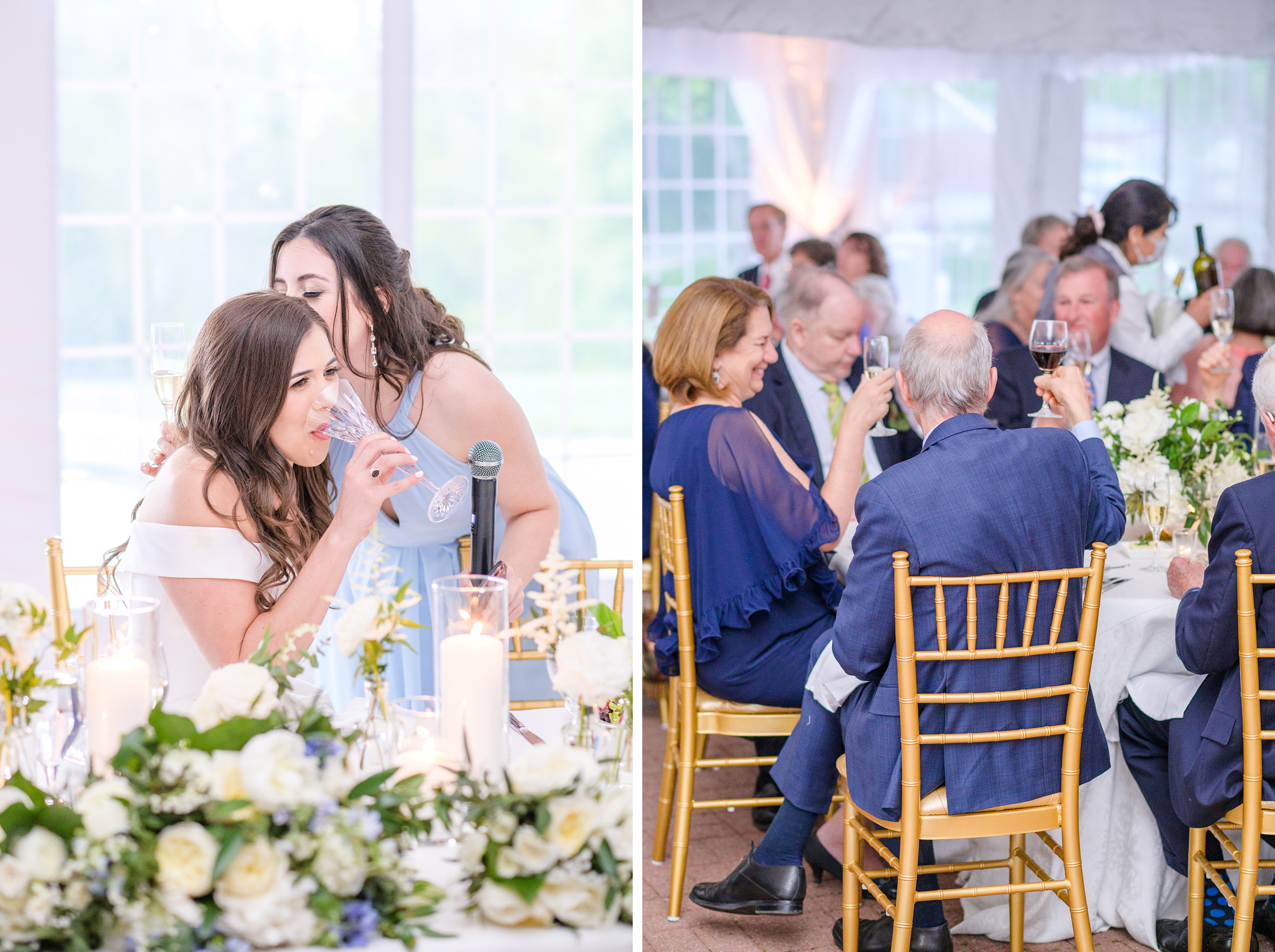 Light Blue Spring Wedding Day at Oxon Hill Manor in Maryland Photographed by Baltimore Wedding Photographer Cait Kramer Photography