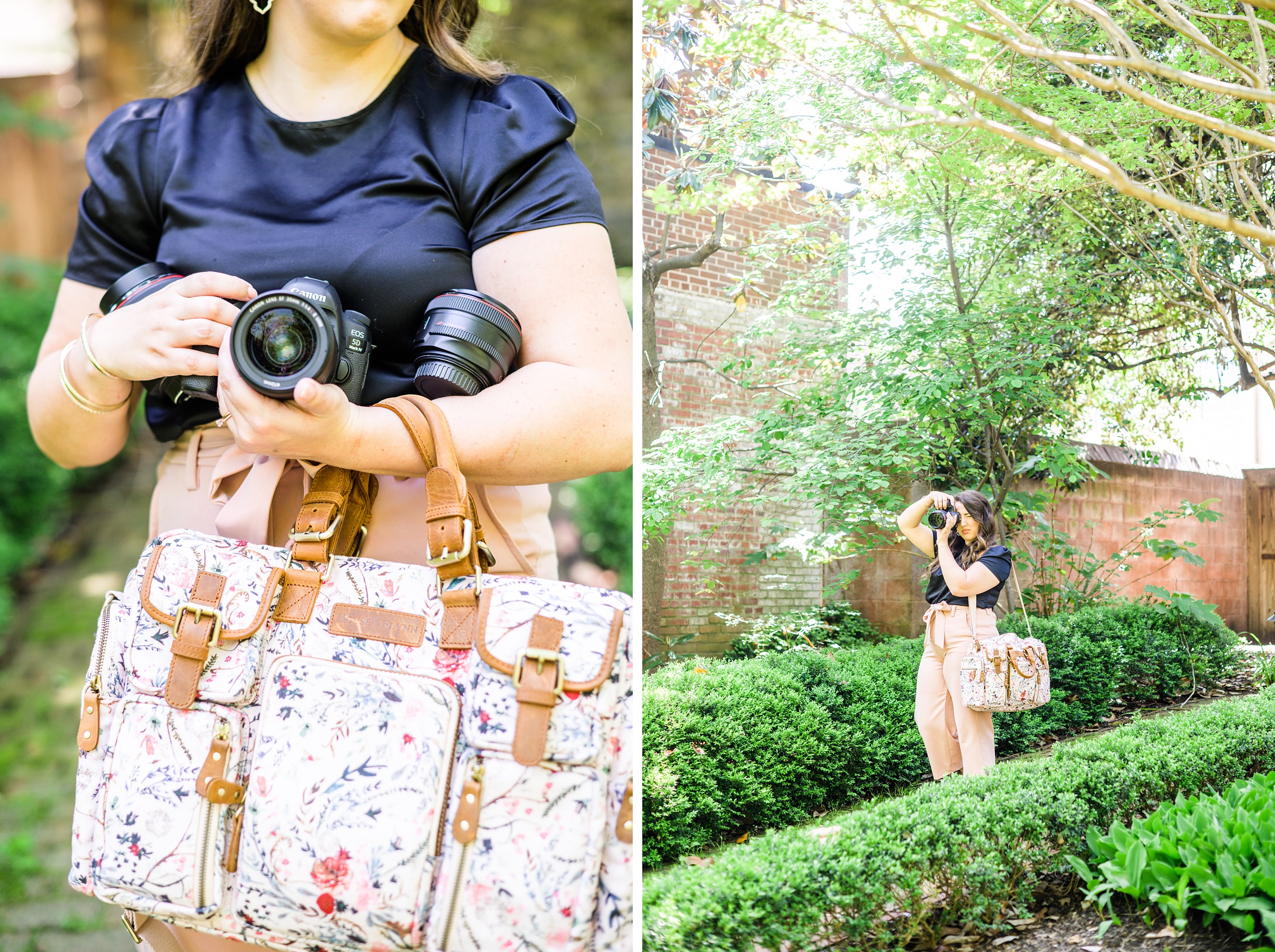 Emily Nicole Photography brand photography session in Old Town Alexandria photographed by Maryland Brand Photographer Cait Kramer