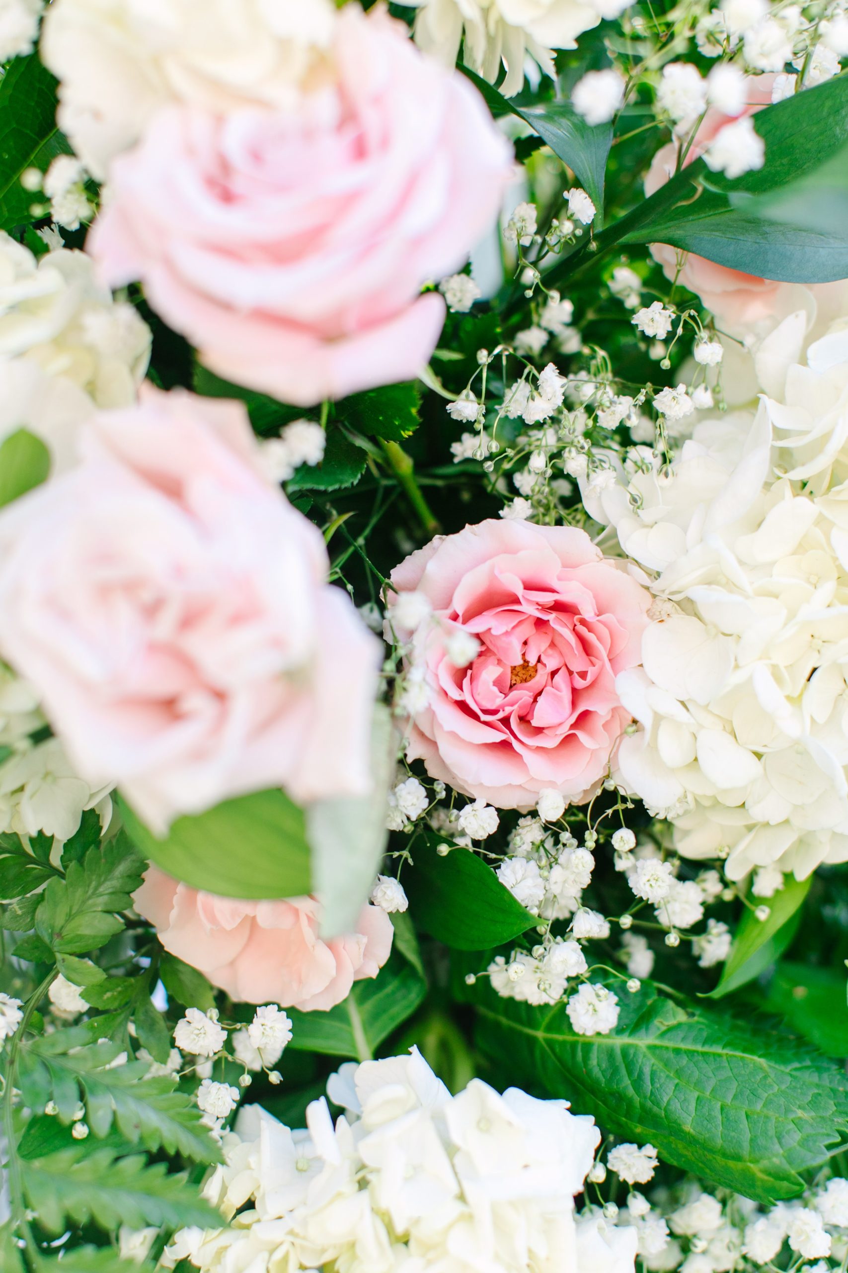 Blush and Slate Blue summer wedding day at Bluestone Country Club Photographed by Baltimore Wedding Photographer Cait Kramer Photography