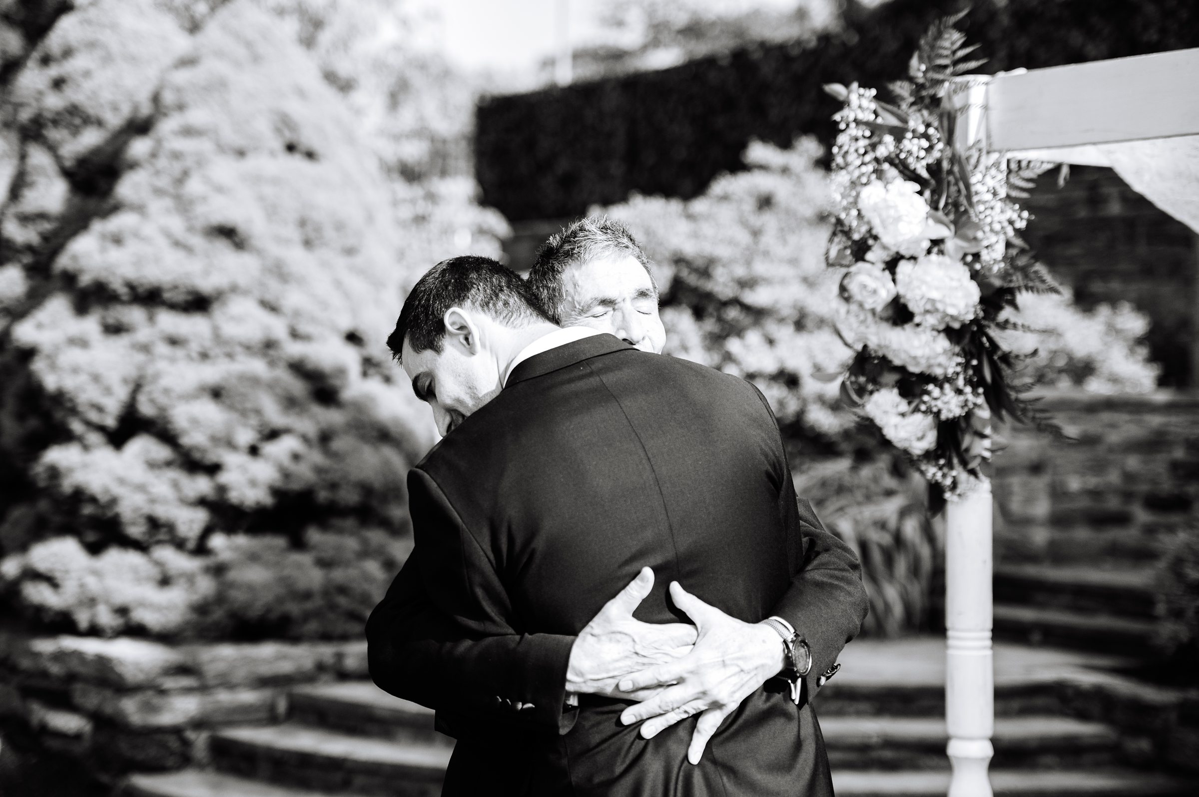 Blush and Slate Blue summer wedding day at Bluestone Country Club Photographed by Baltimore Wedding Photographer Cait Kramer Photography