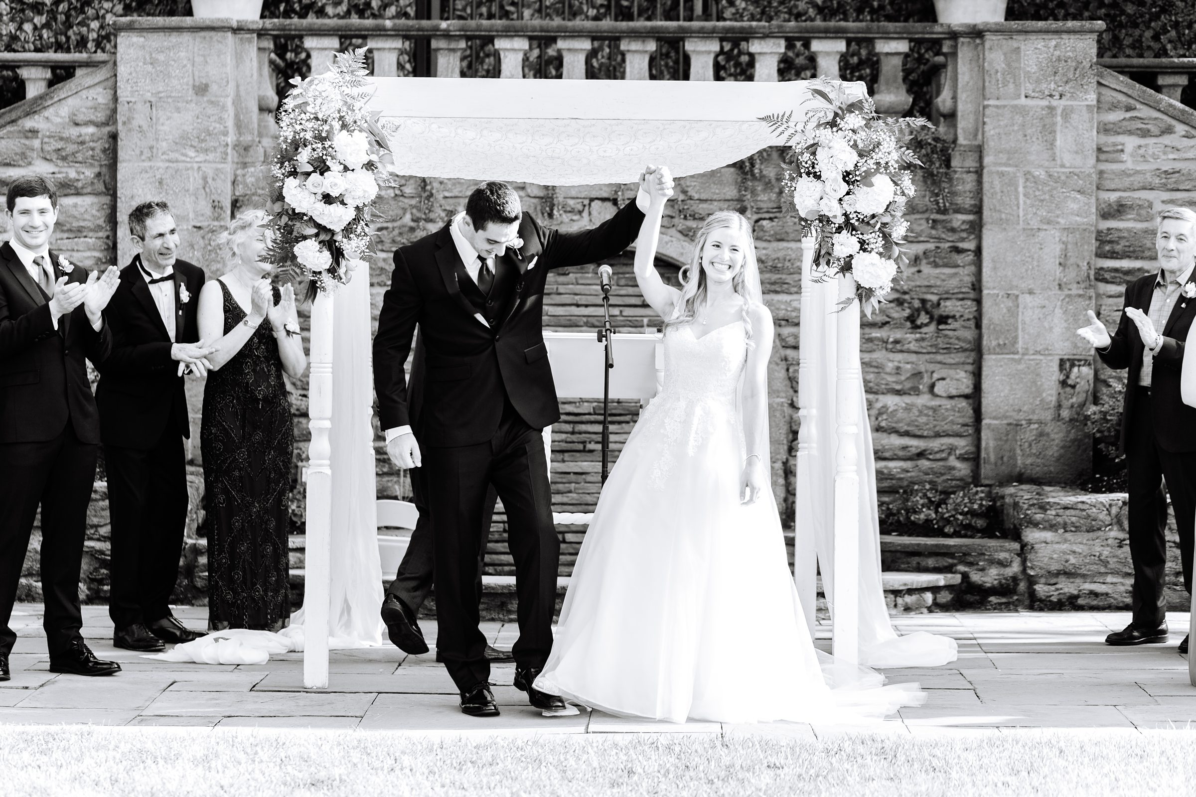 Blush and Slate Blue summer wedding day at Bluestone Country Club Photographed by Baltimore Wedding Photographer Cait Kramer Photography