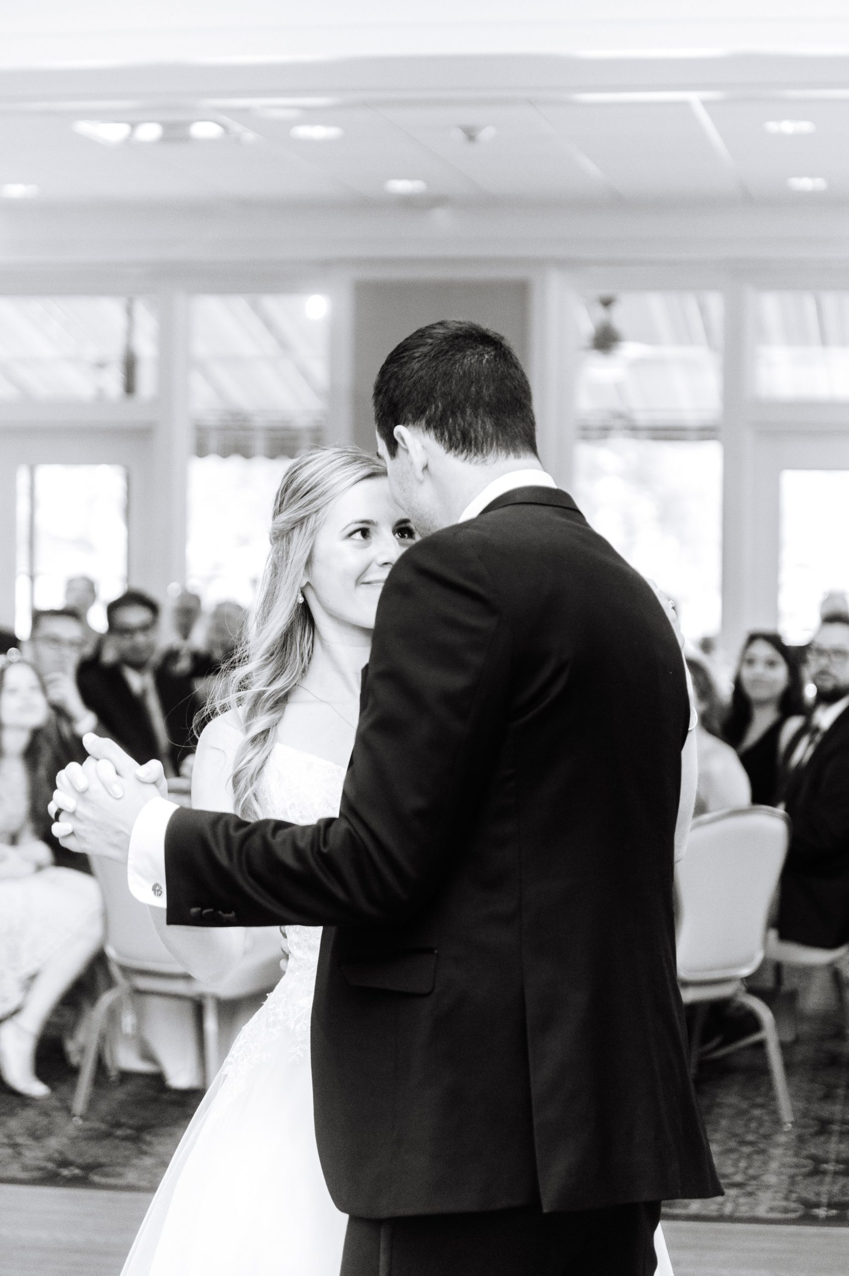 Blush and Slate Blue summer wedding day at Bluestone Country Club Photographed by Baltimore Wedding Photographer Cait Kramer Photography