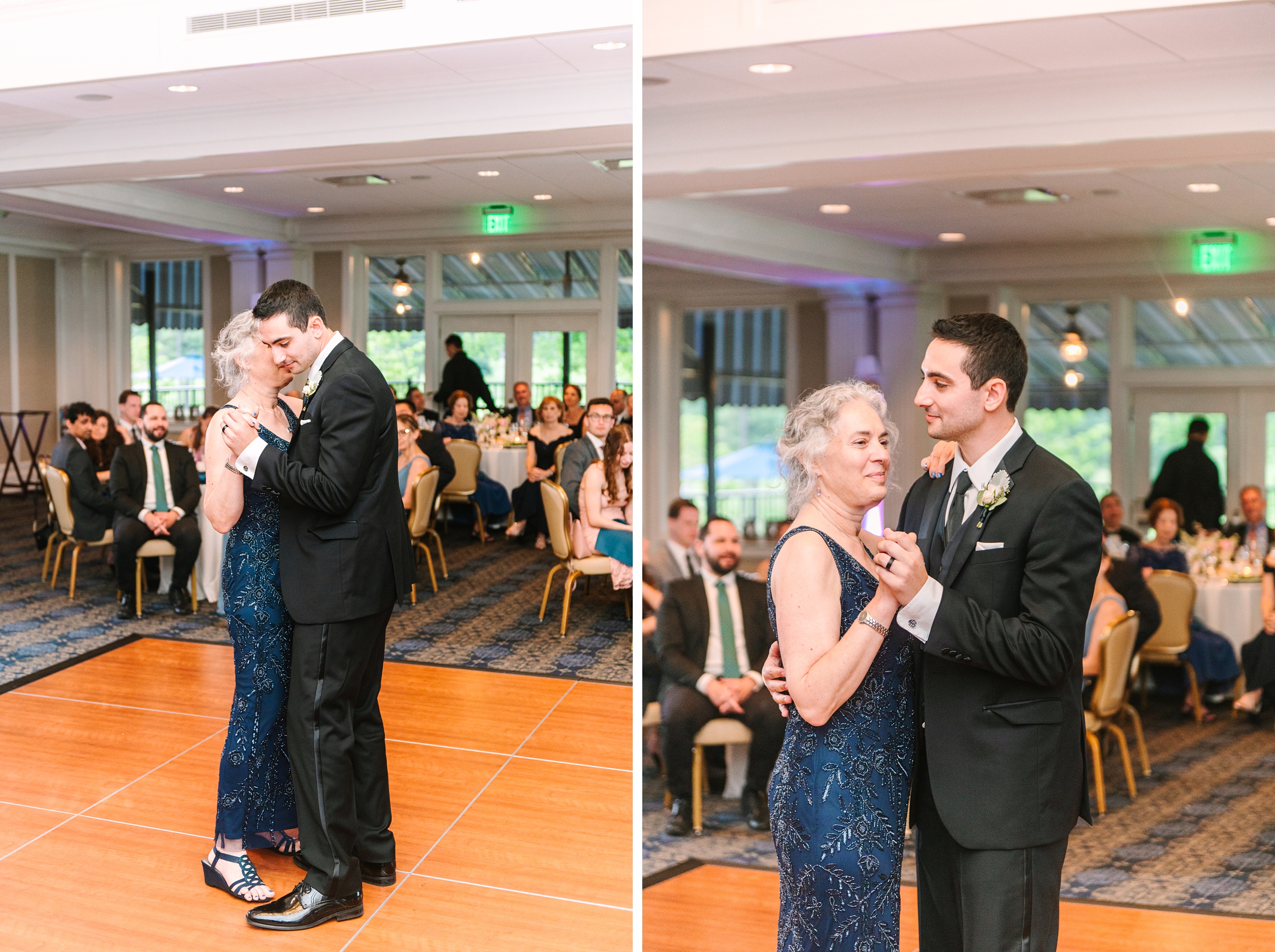 Blush and Slate Blue summer wedding day at Bluestone Country Club Photographed by Baltimore Wedding Photographer Cait Kramer Photography