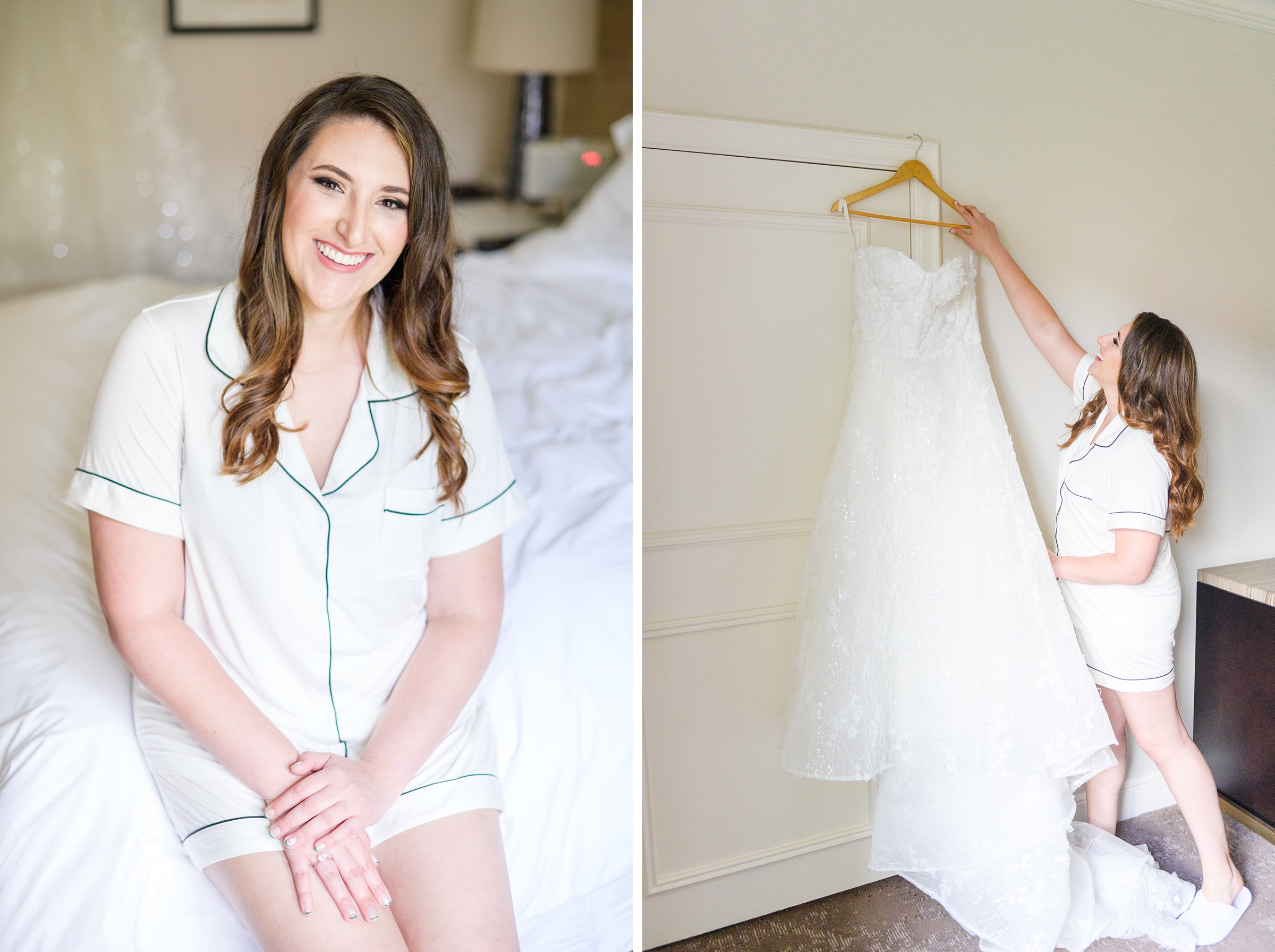 Sage Green Black Tie Wedding Day at the Four Seasons Washington DC Photographed by Baltimore Wedding Photographer Cait Kramer Photography