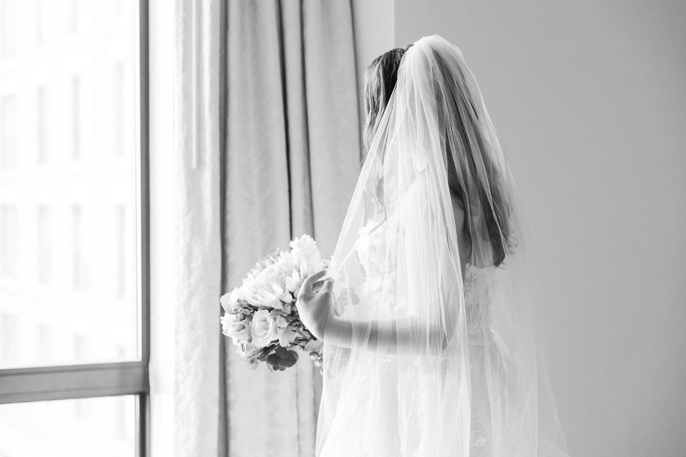 Sage Green Black Tie Wedding Day at the Four Seasons Washington DC Photographed by Baltimore Wedding Photographer Cait Kramer Photography