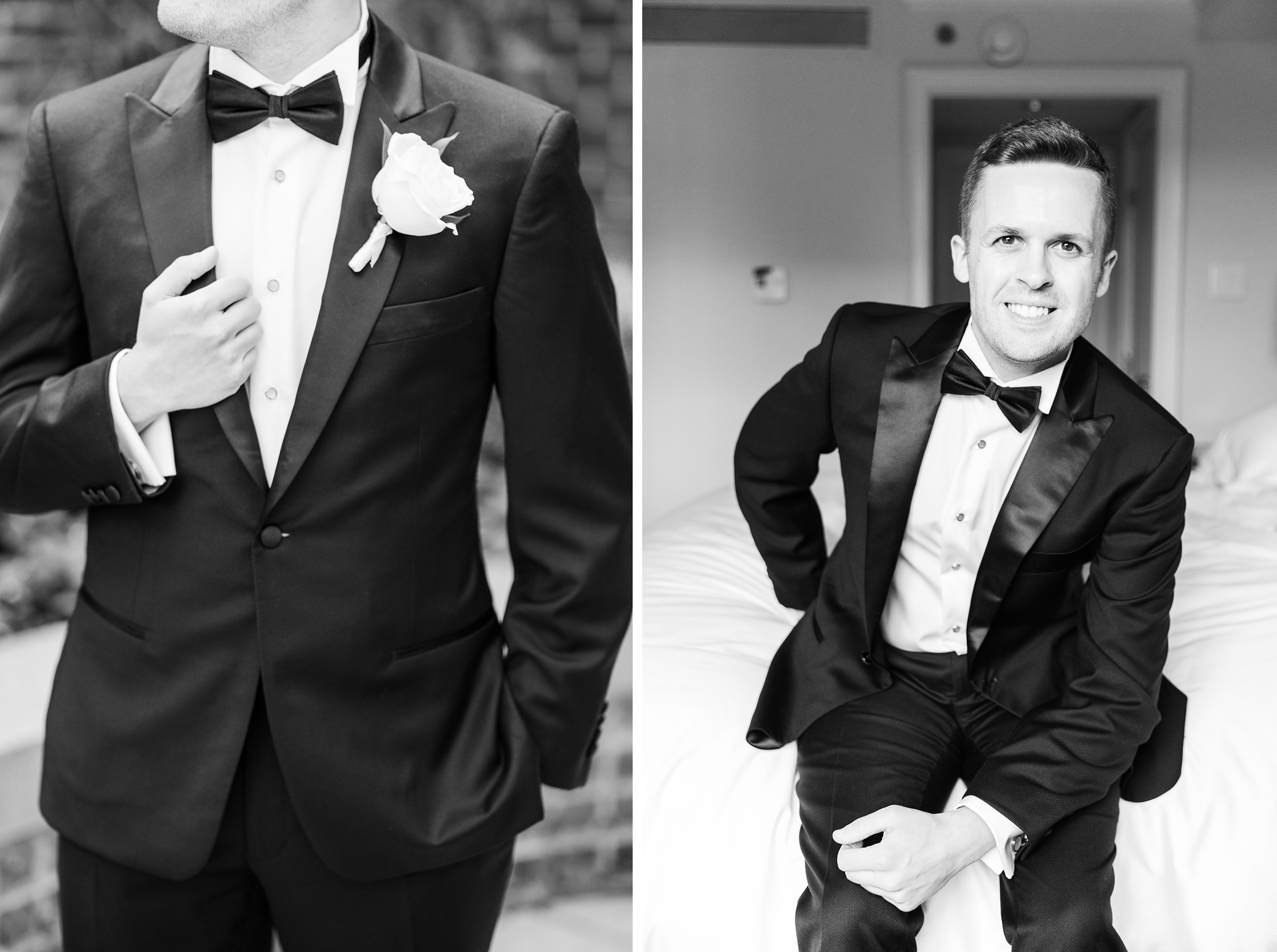 Sage Green Black Tie Wedding Day at the Four Seasons Washington DC Photographed by Baltimore Wedding Photographer Cait Kramer Photography