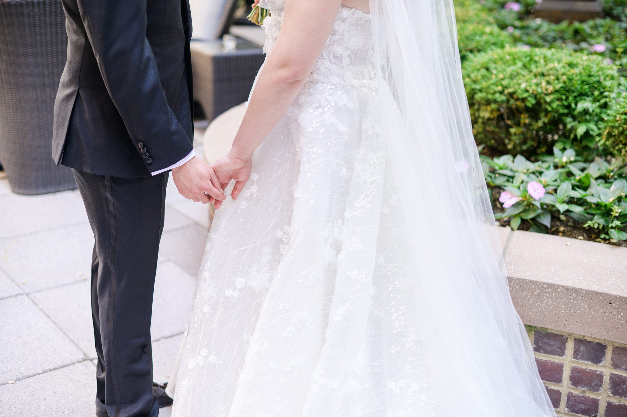 Sage Green Black Tie Wedding Day at the Four Seasons Washington DC Photographed by Baltimore Wedding Photographer Cait Kramer Photography