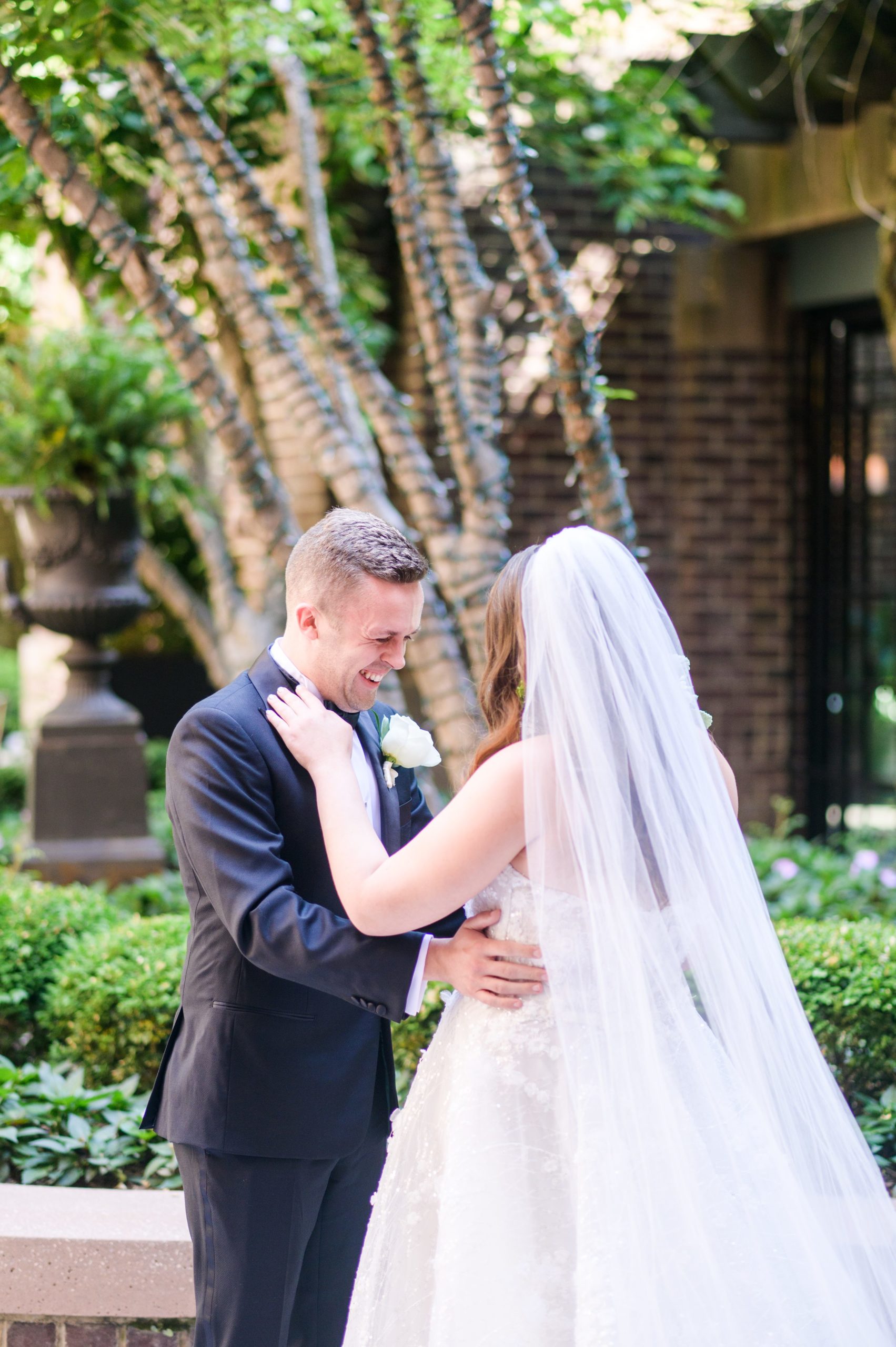 Sage Green Black Tie Wedding Day at the Four Seasons Washington DC Photographed by Baltimore Wedding Photographer Cait Kramer Photography