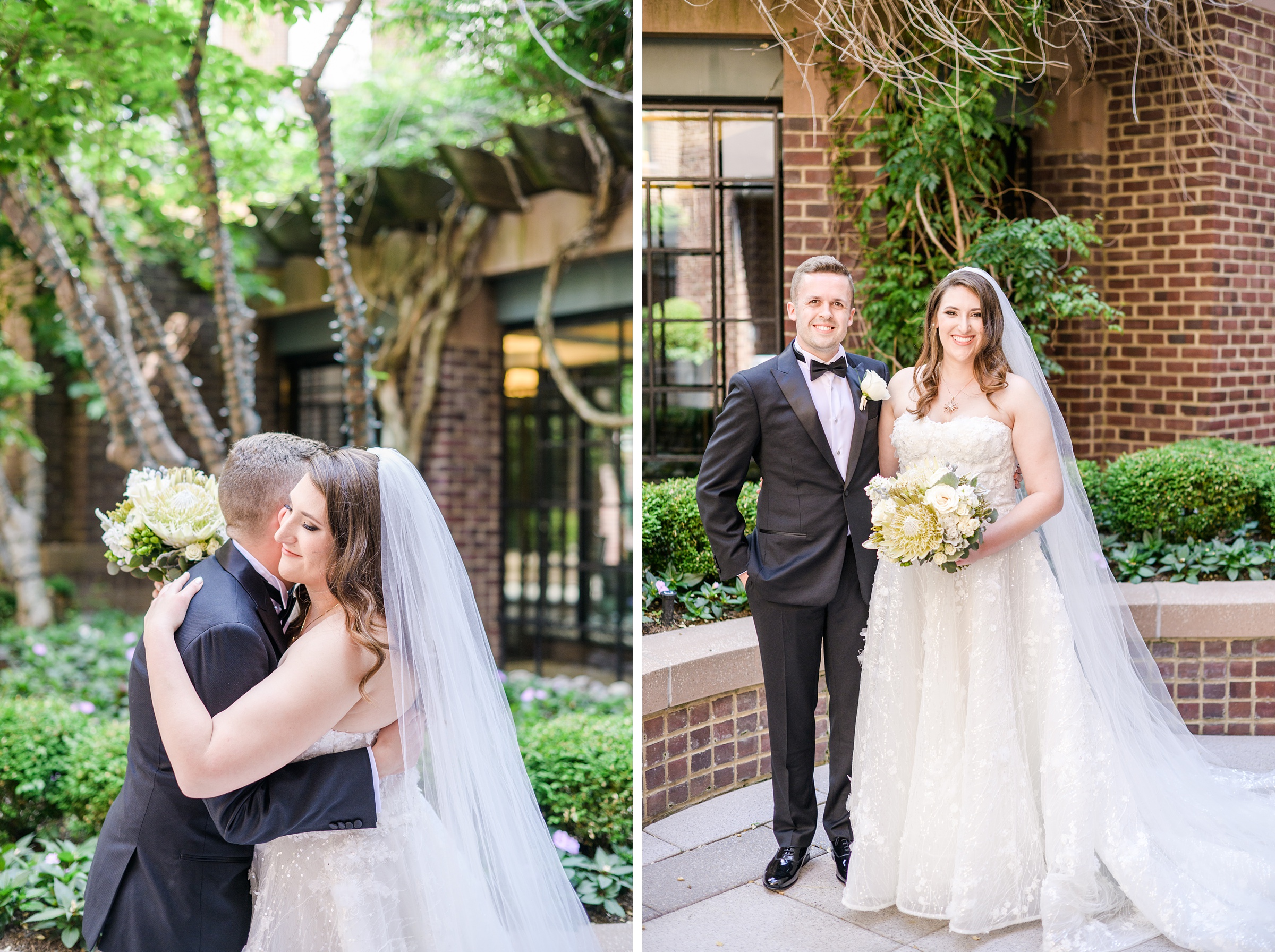 Sage Green Black Tie Wedding Day at the Four Seasons Washington DC Photographed by Baltimore Wedding Photographer Cait Kramer Photography