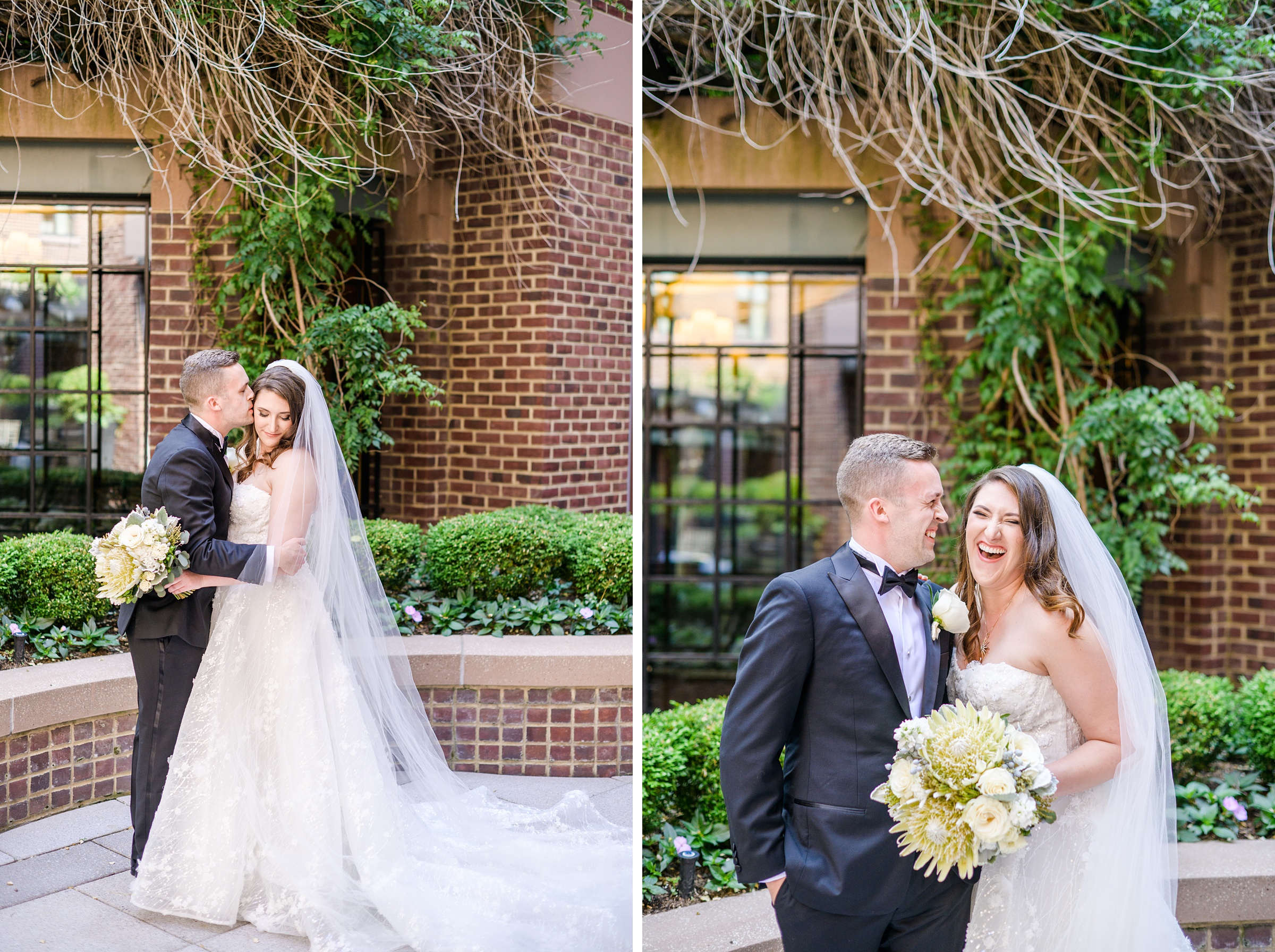 Sage Green Black Tie Wedding Day at the Four Seasons Washington DC Photographed by Baltimore Wedding Photographer Cait Kramer Photography