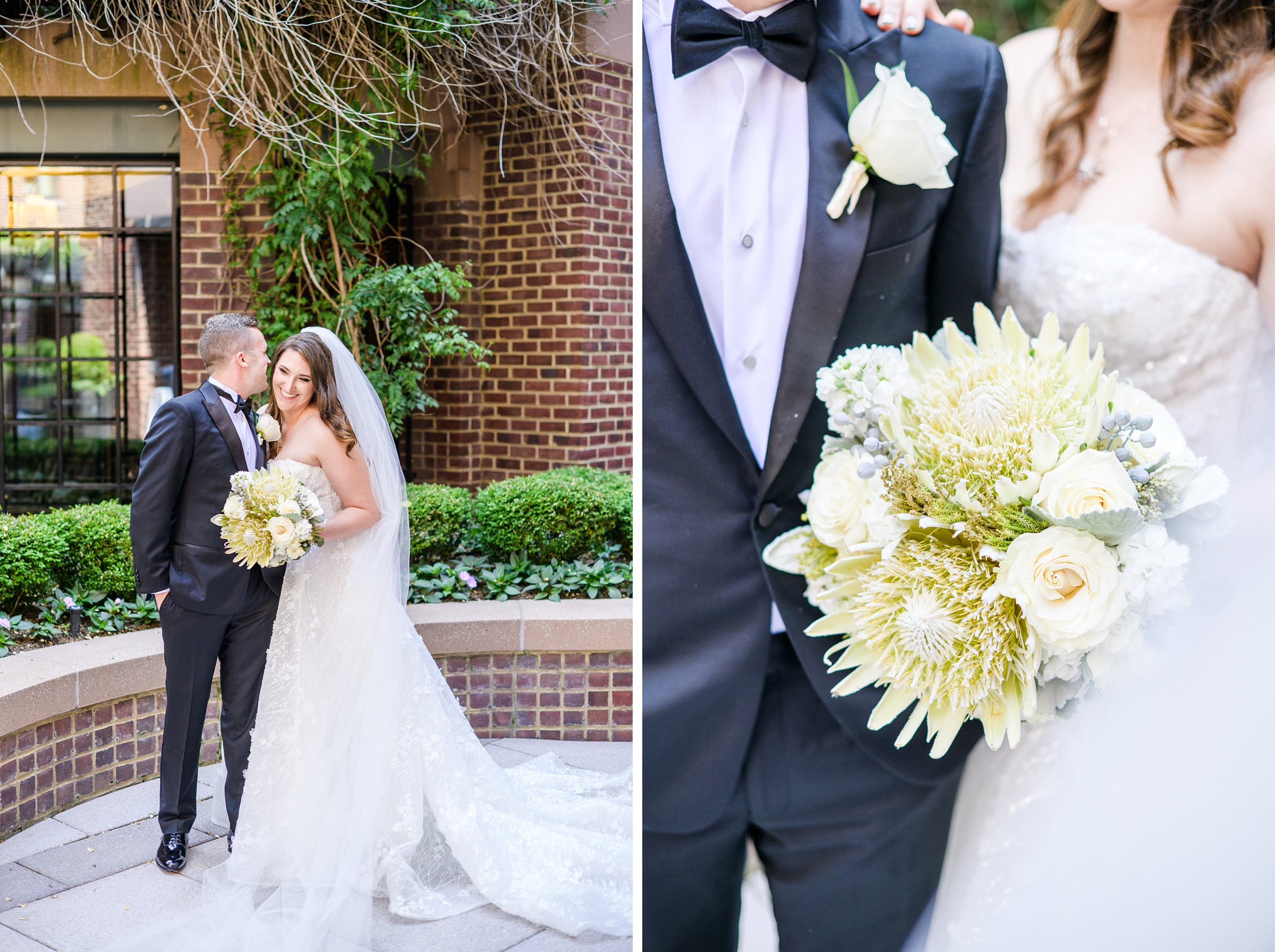 Sage Green Black Tie Wedding Day at the Four Seasons Washington DC Photographed by Baltimore Wedding Photographer Cait Kramer Photography