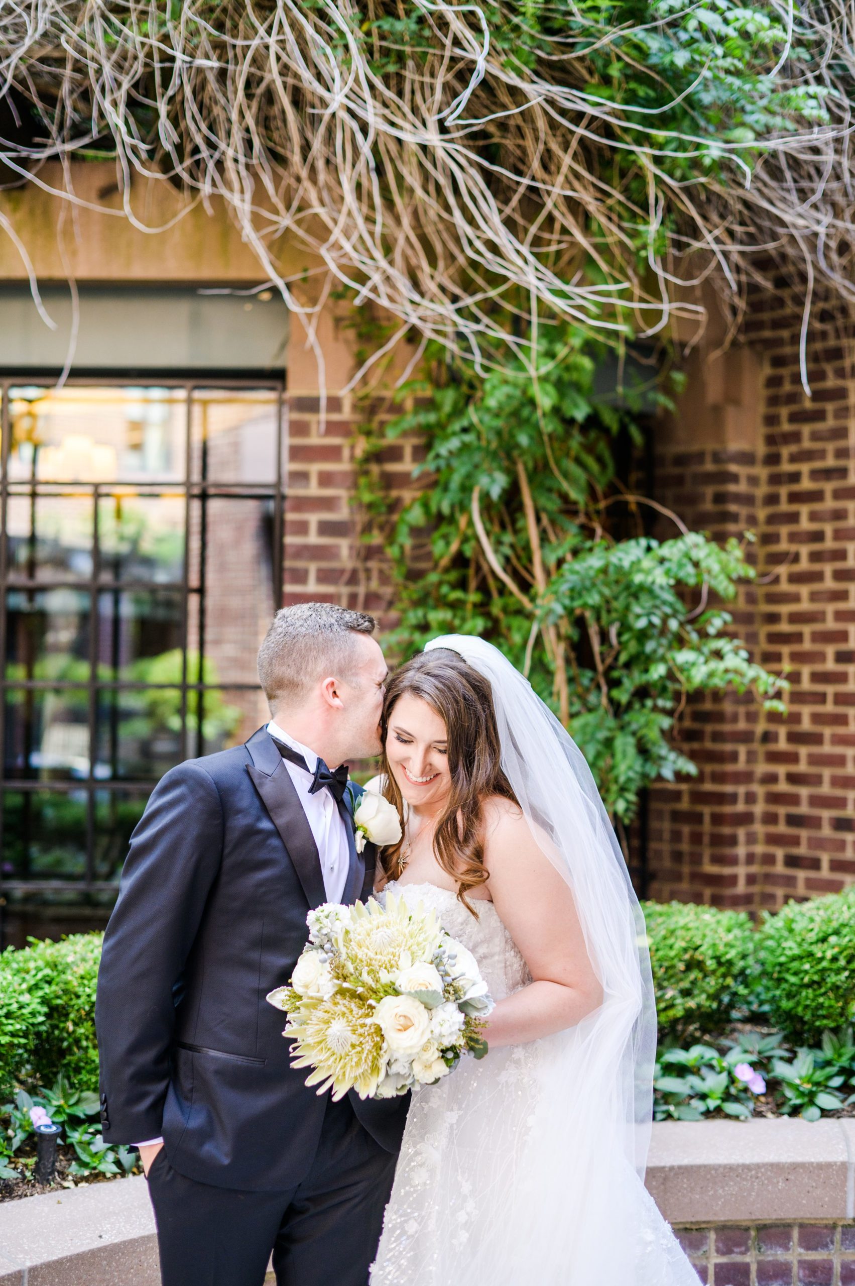 Sage Green Black Tie Wedding Day at the Four Seasons Washington DC Photographed by Baltimore Wedding Photographer Cait Kramer Photography