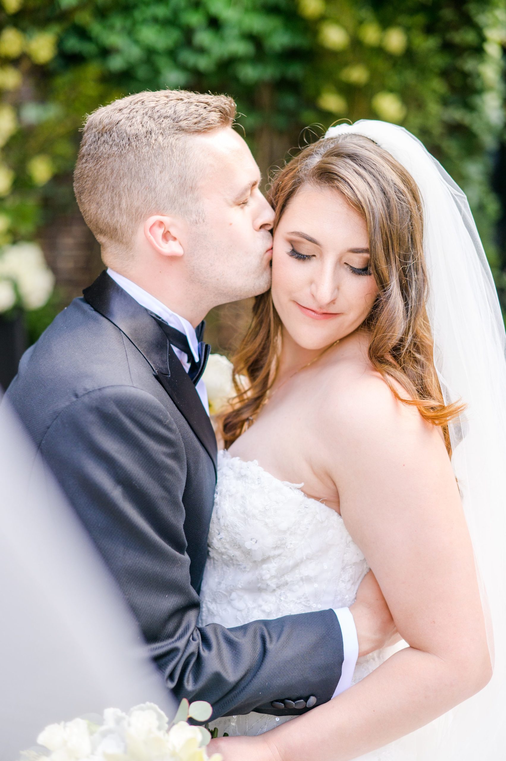 Sage Green Black Tie Wedding Day at the Four Seasons Washington DC Photographed by Baltimore Wedding Photographer Cait Kramer Photography