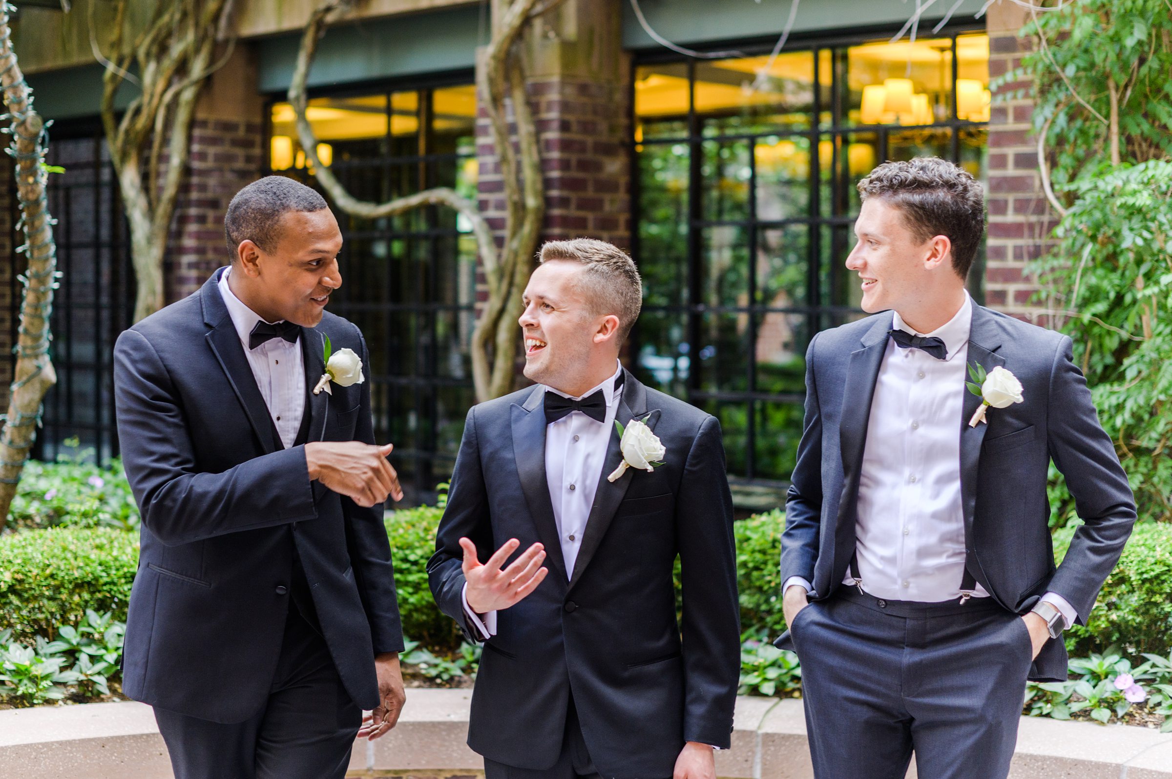 Sage Green Black Tie Wedding Day at the Four Seasons Washington DC Photographed by Baltimore Wedding Photographer Cait Kramer Photography