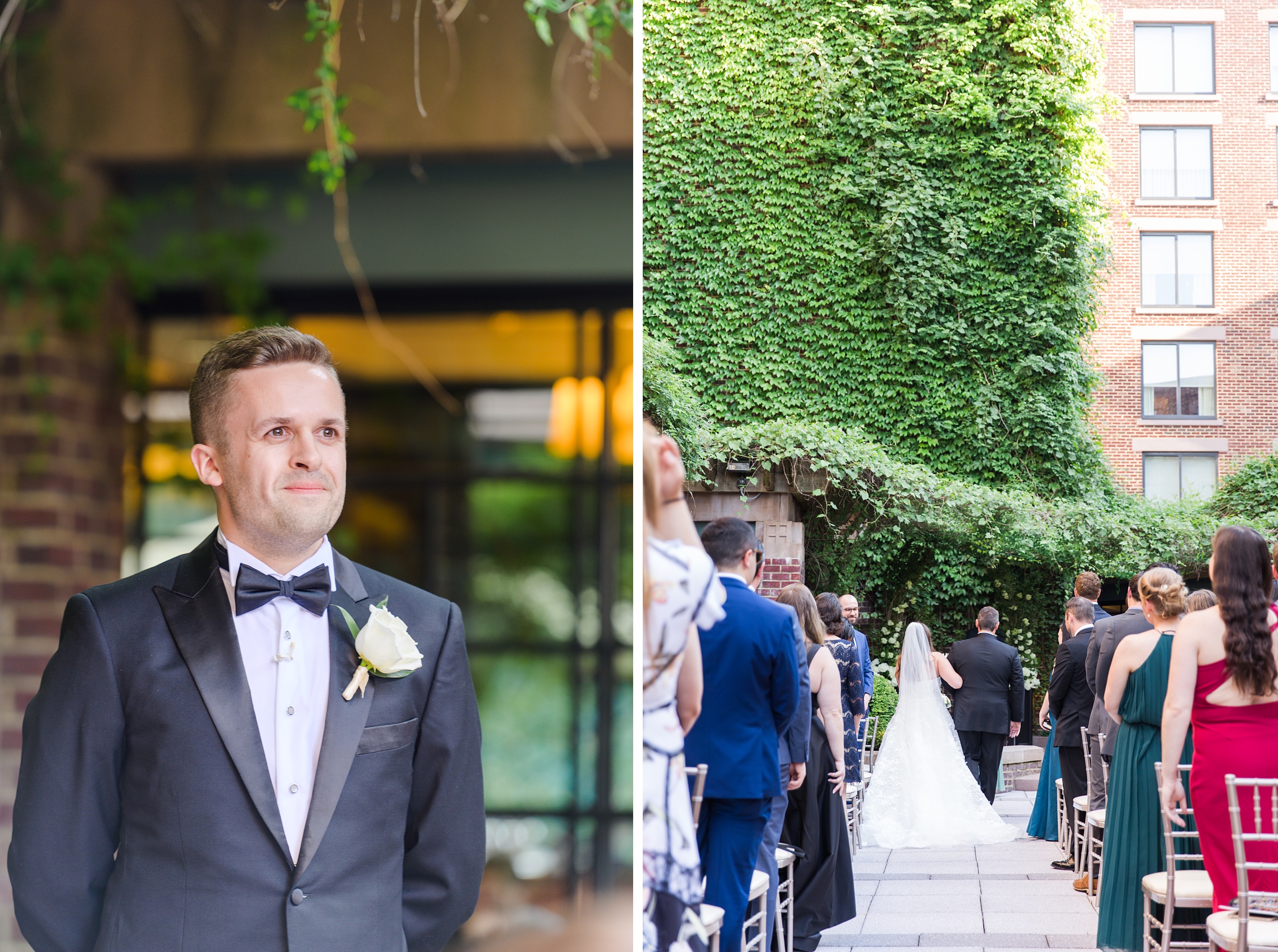 Sage Green Black Tie Wedding Day at the Four Seasons Washington DC Photographed by Baltimore Wedding Photographer Cait Kramer Photography