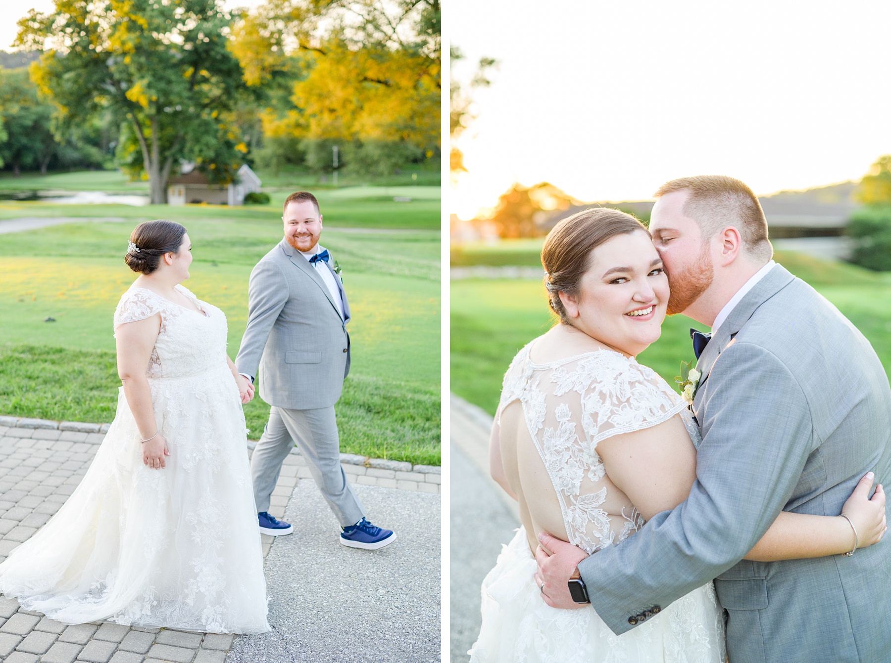 Royal Blue summer wedding day at Downingtown Country Club Photographed by Baltimore Wedding Photographer Cait Kramer Photography