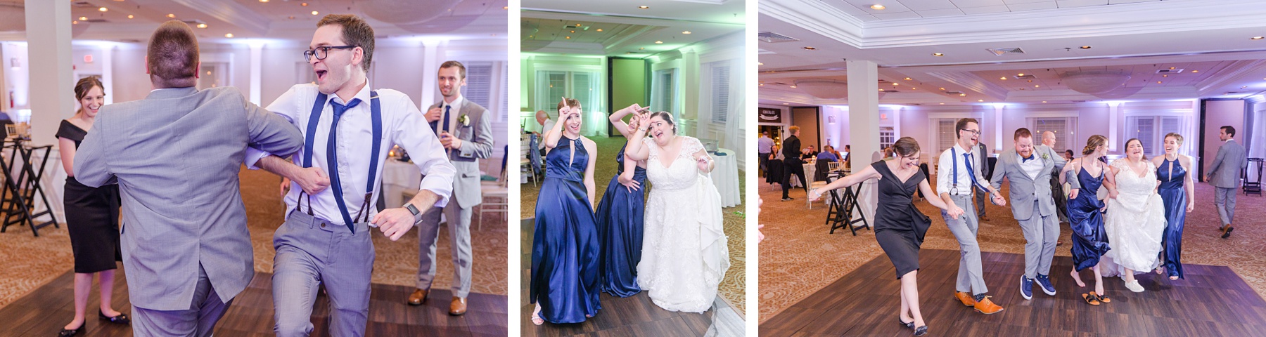 Royal Blue summer wedding day at Downingtown Country Club Photographed by Baltimore Wedding Photographer Cait Kramer Photography