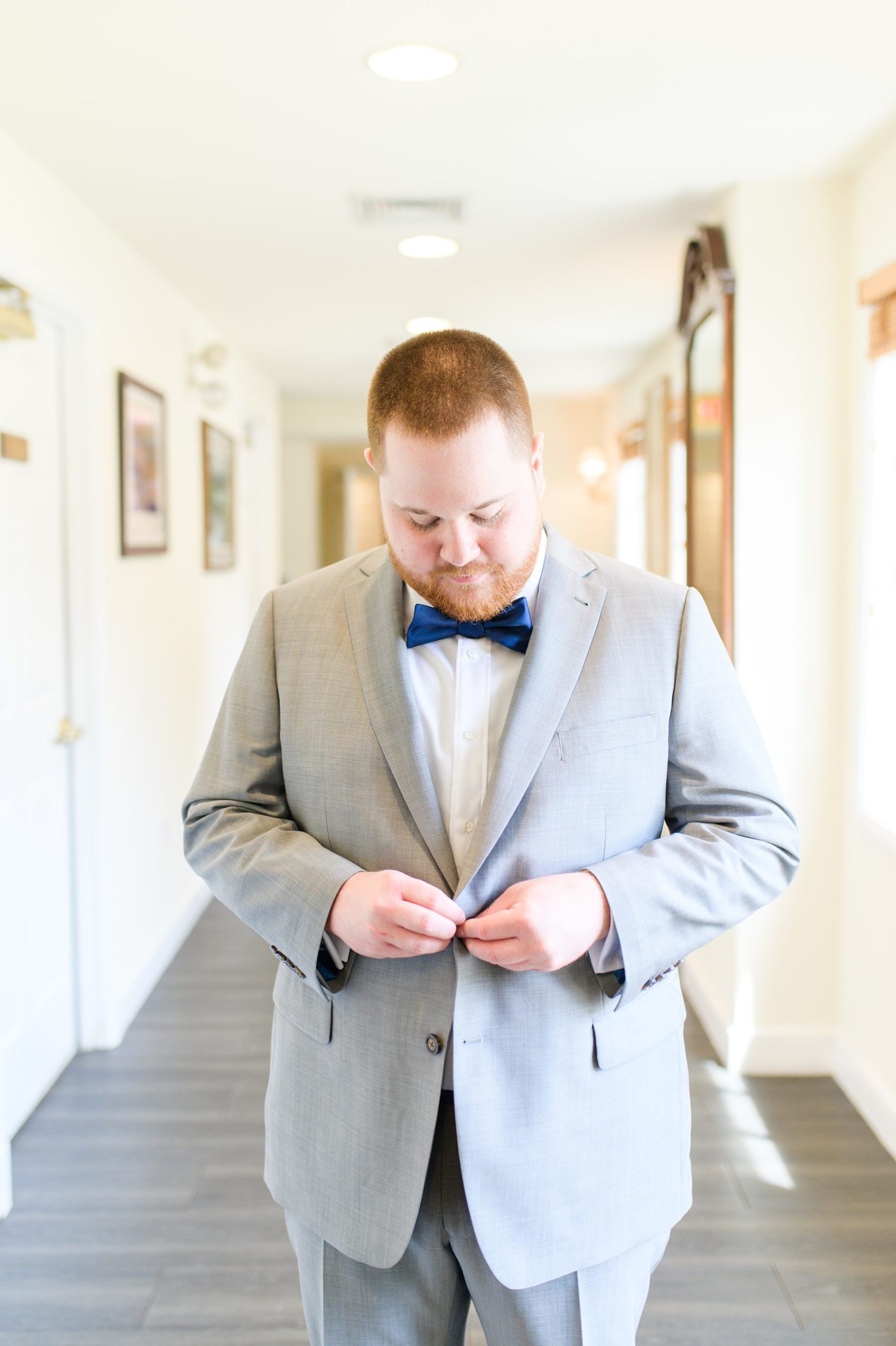 Royal Blue summer wedding day at Downingtown Country Club Photographed by Baltimore Wedding Photographer Cait Kramer Photography