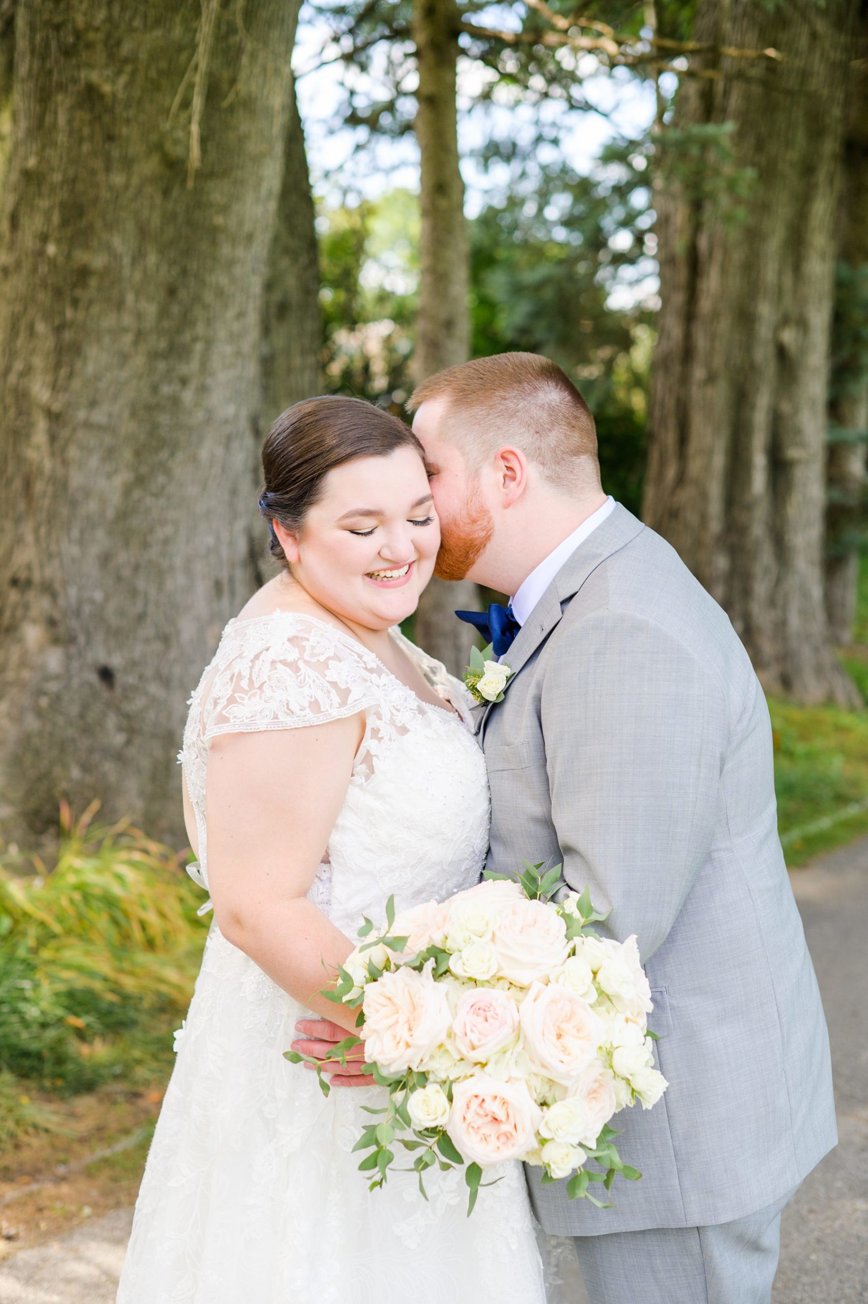 Royal Blue summer wedding day at Downingtown Country Club Photographed by Baltimore Wedding Photographer Cait Kramer Photography