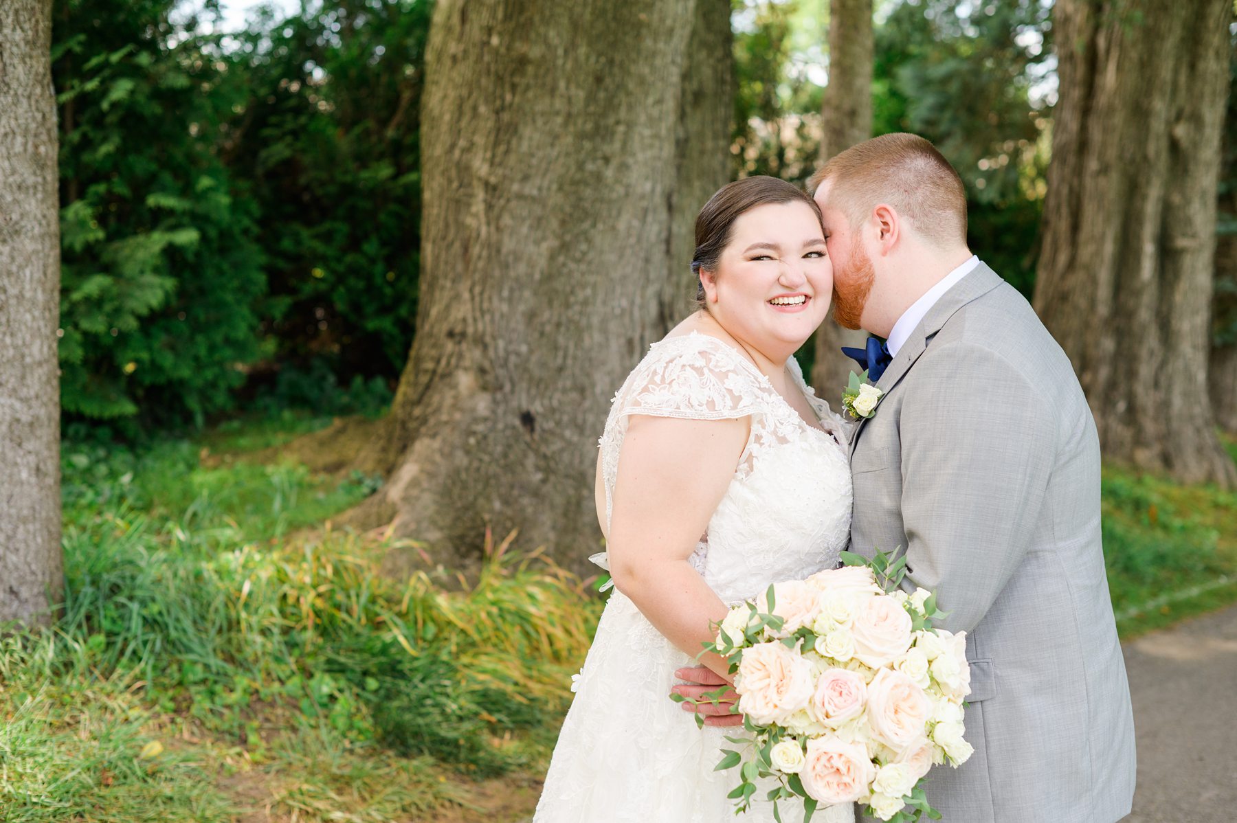 Royal Blue summer wedding day at Downingtown Country Club Photographed by Baltimore Wedding Photographer Cait Kramer Photography