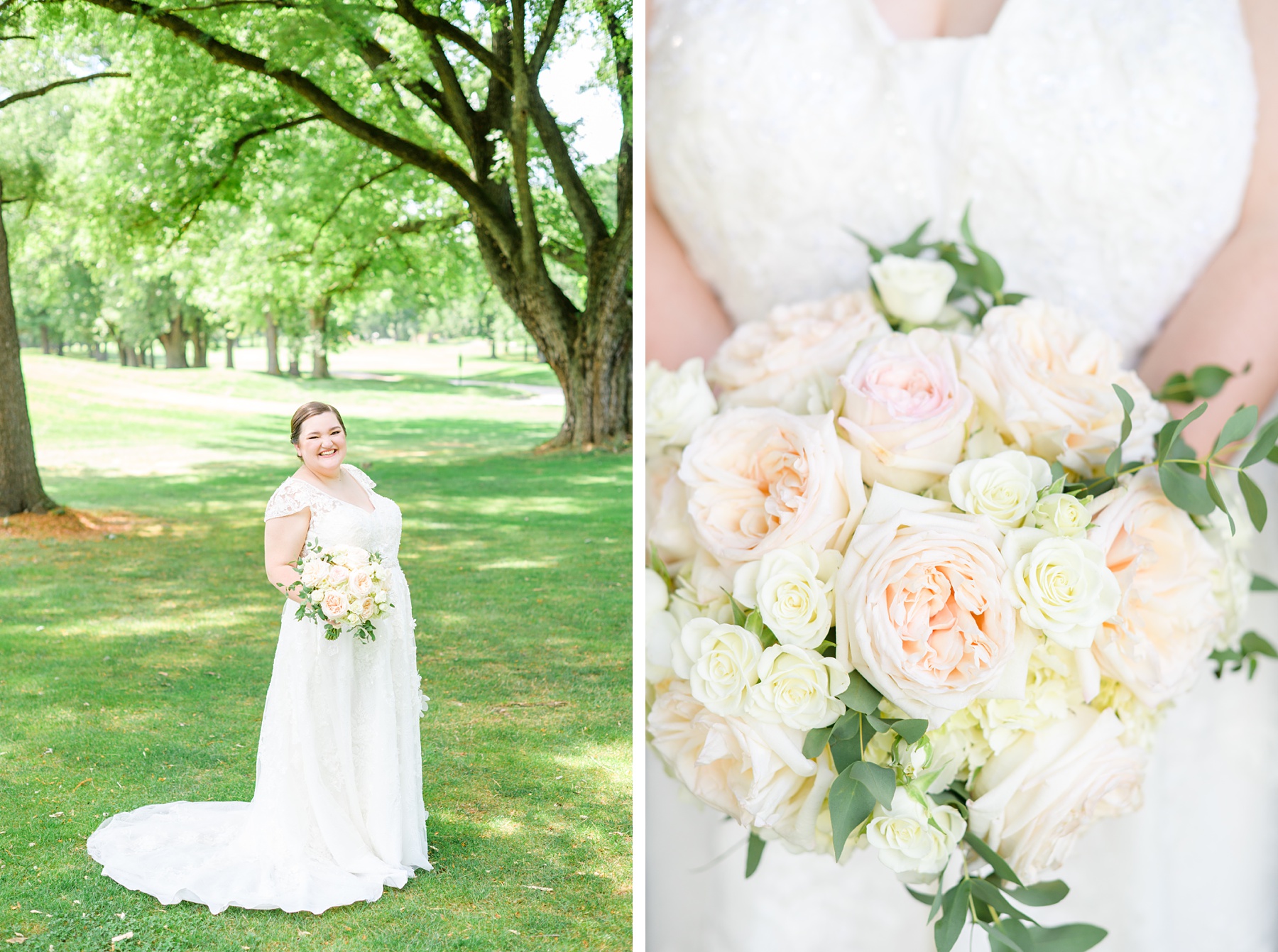 Royal Blue summer wedding day at Downingtown Country Club Photographed by Baltimore Wedding Photographer Cait Kramer Photography