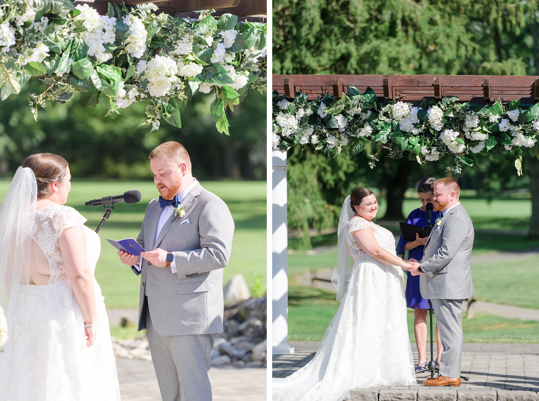 Royal Blue summer wedding day at Downingtown Country Club Photographed by Baltimore Wedding Photographer Cait Kramer Photography