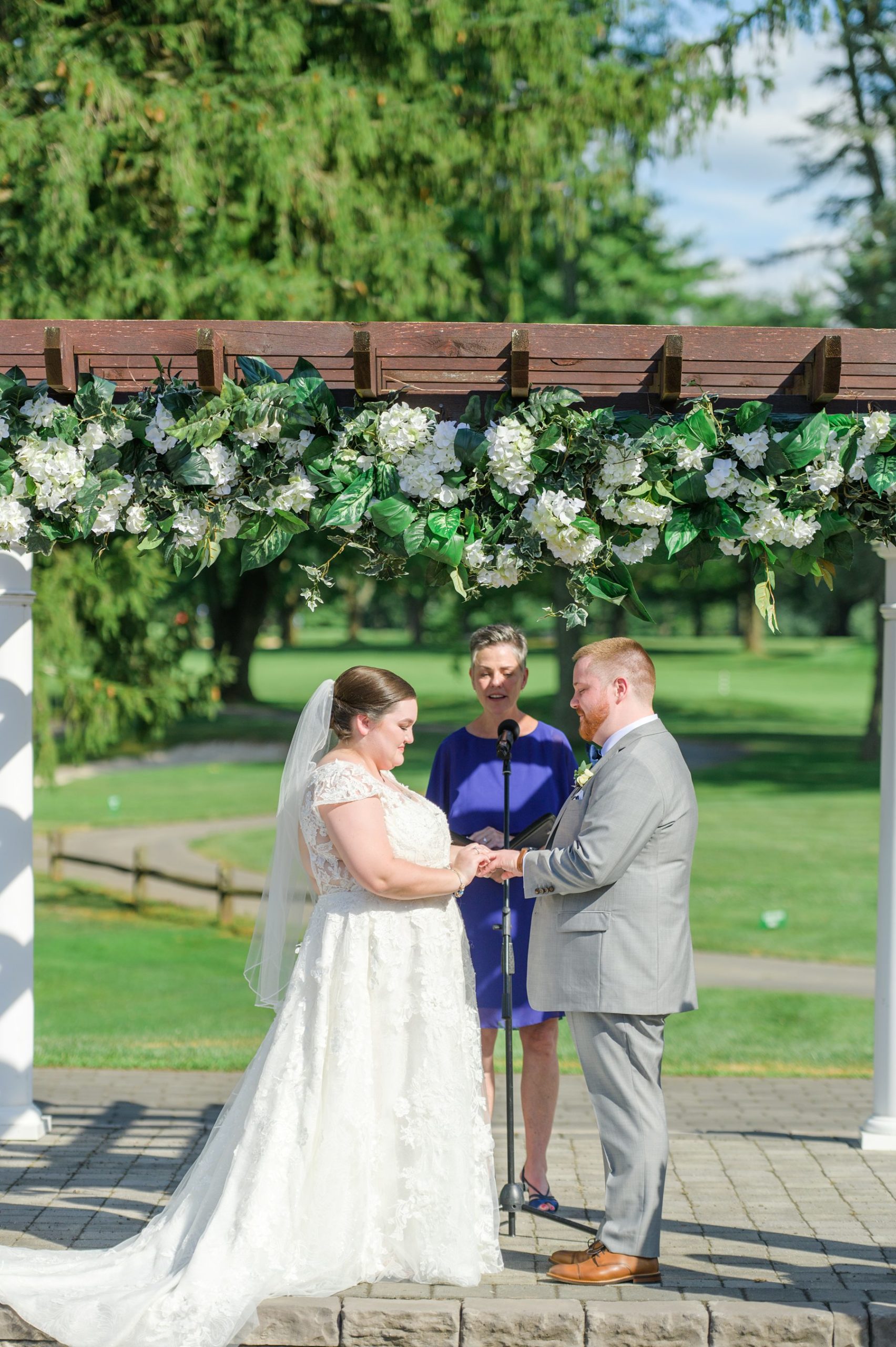 Royal Blue summer wedding day at Downingtown Country Club Photographed by Baltimore Wedding Photographer Cait Kramer Photography