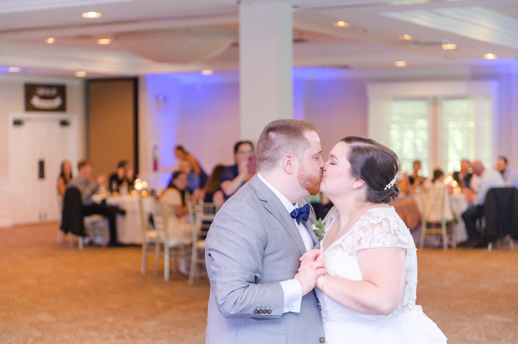 Royal Blue summer wedding day at Downingtown Country Club Photographed by Baltimore Wedding Photographer Cait Kramer Photography