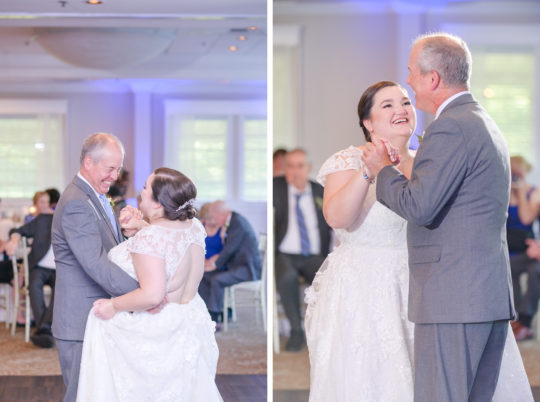 Royal Blue summer wedding day at Downingtown Country Club Photographed by Baltimore Wedding Photographer Cait Kramer Photography