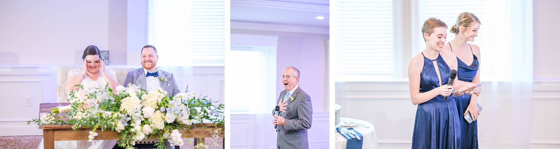 Royal Blue summer wedding day at Downingtown Country Club Photographed by Baltimore Wedding Photographer Cait Kramer Photography