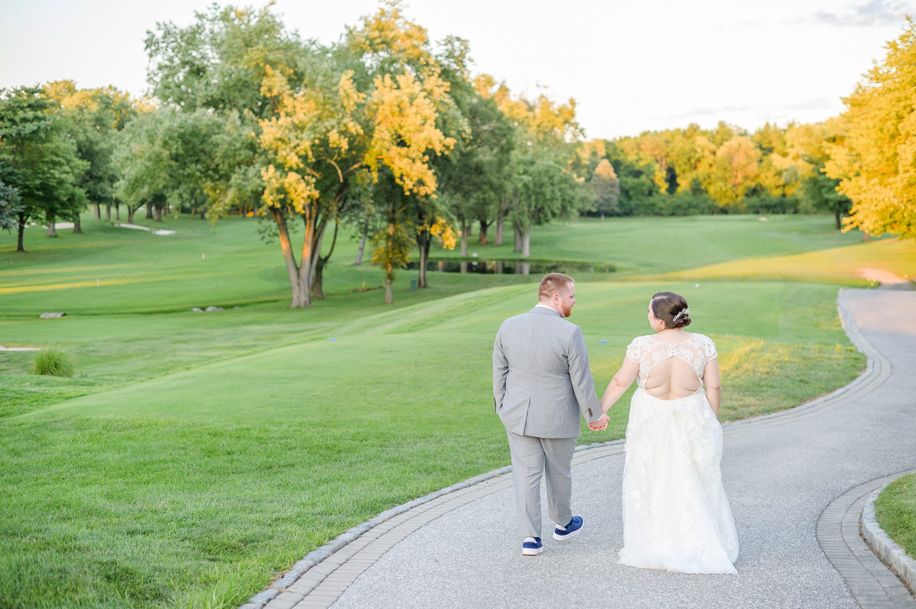 Royal Blue summer wedding day at Downingtown Country Club Photographed by Baltimore Wedding Photographer Cait Kramer Photography