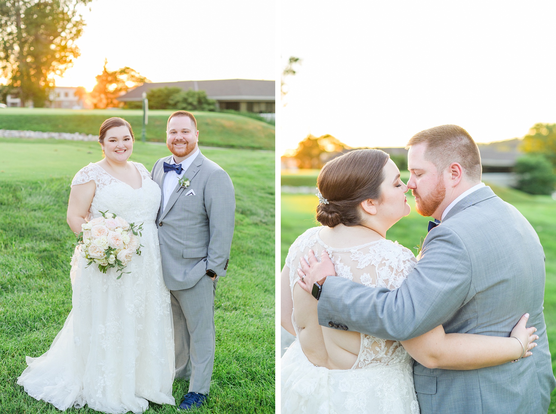 Royal Blue summer wedding day at Downingtown Country Club Photographed by Baltimore Wedding Photographer Cait Kramer Photography