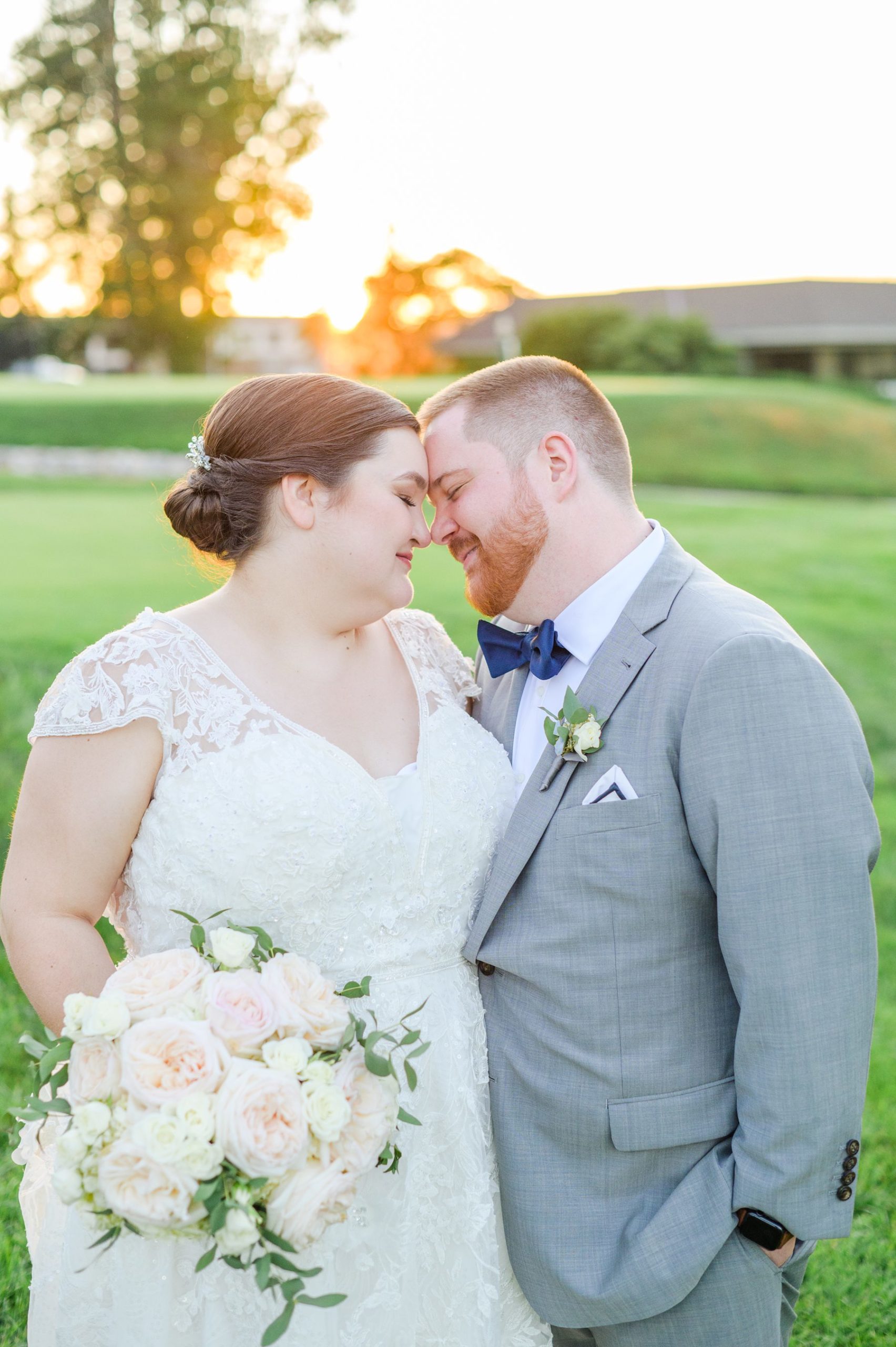 Royal Blue summer wedding day at Downingtown Country Club Photographed by Baltimore Wedding Photographer Cait Kramer Photography