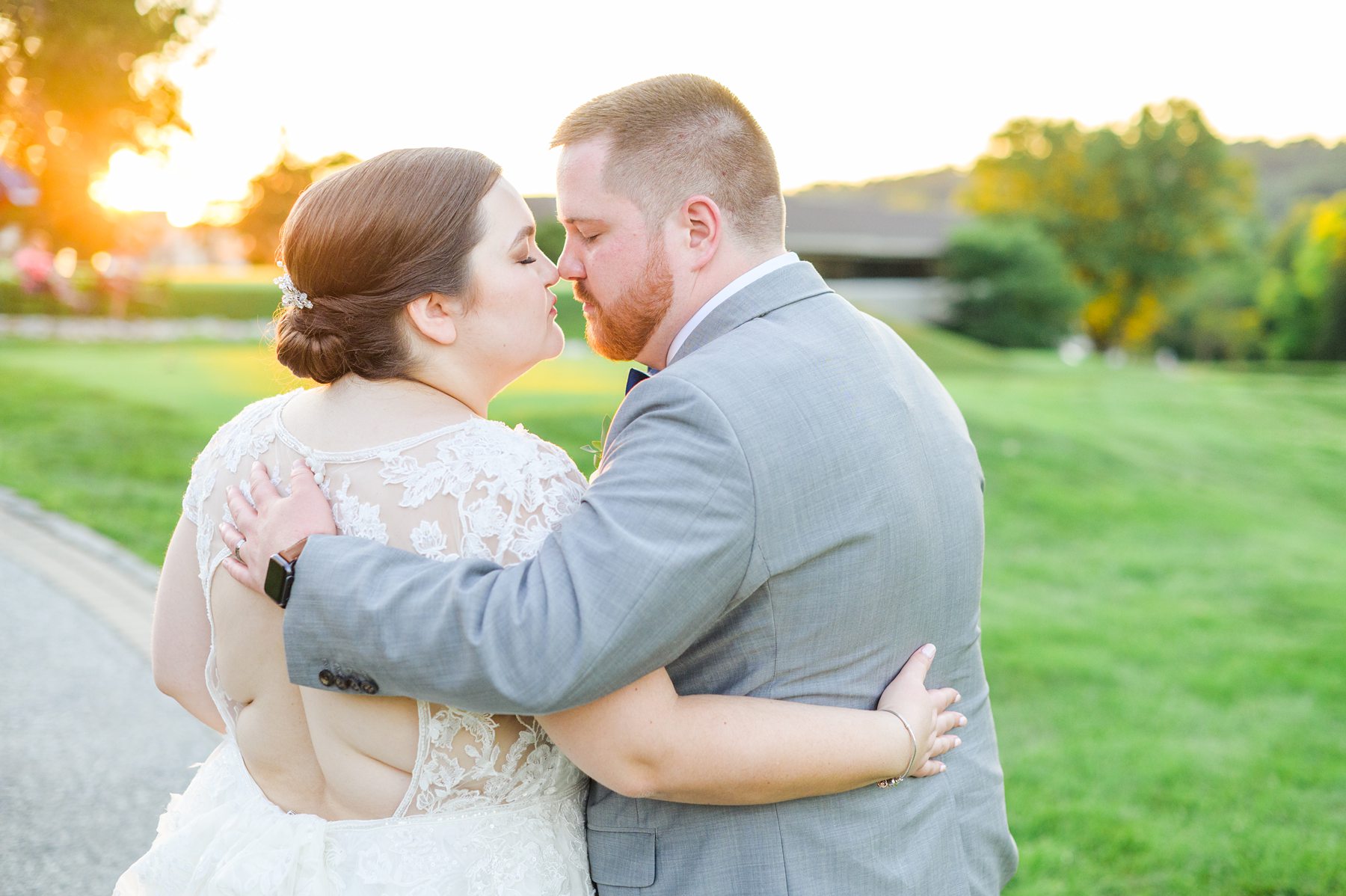 Royal Blue summer wedding day at Downingtown Country Club Photographed by Baltimore Wedding Photographer Cait Kramer Photography