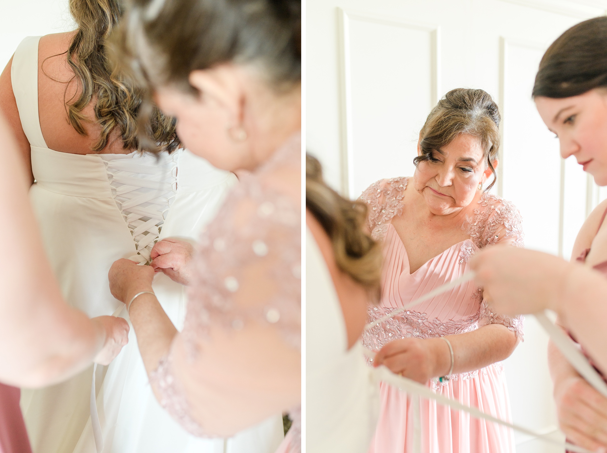 Intimate Fall shades of pink and blue Wedding at the DC War Memorial in Washington DC Photographed by Baltimore Wedding Photographer Cait Kramer Photography