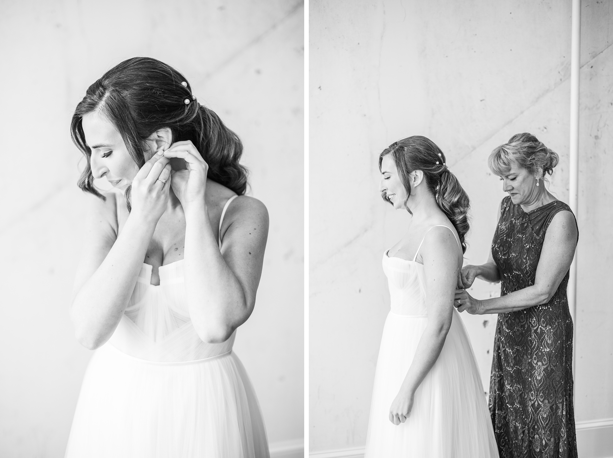 Romantic dusty rose and white black-tie Summer Wedding Day at Excelsior Lancaster Pennsylvania Photographed by Baltimore Wedding Photographer Cait Kramer Photography