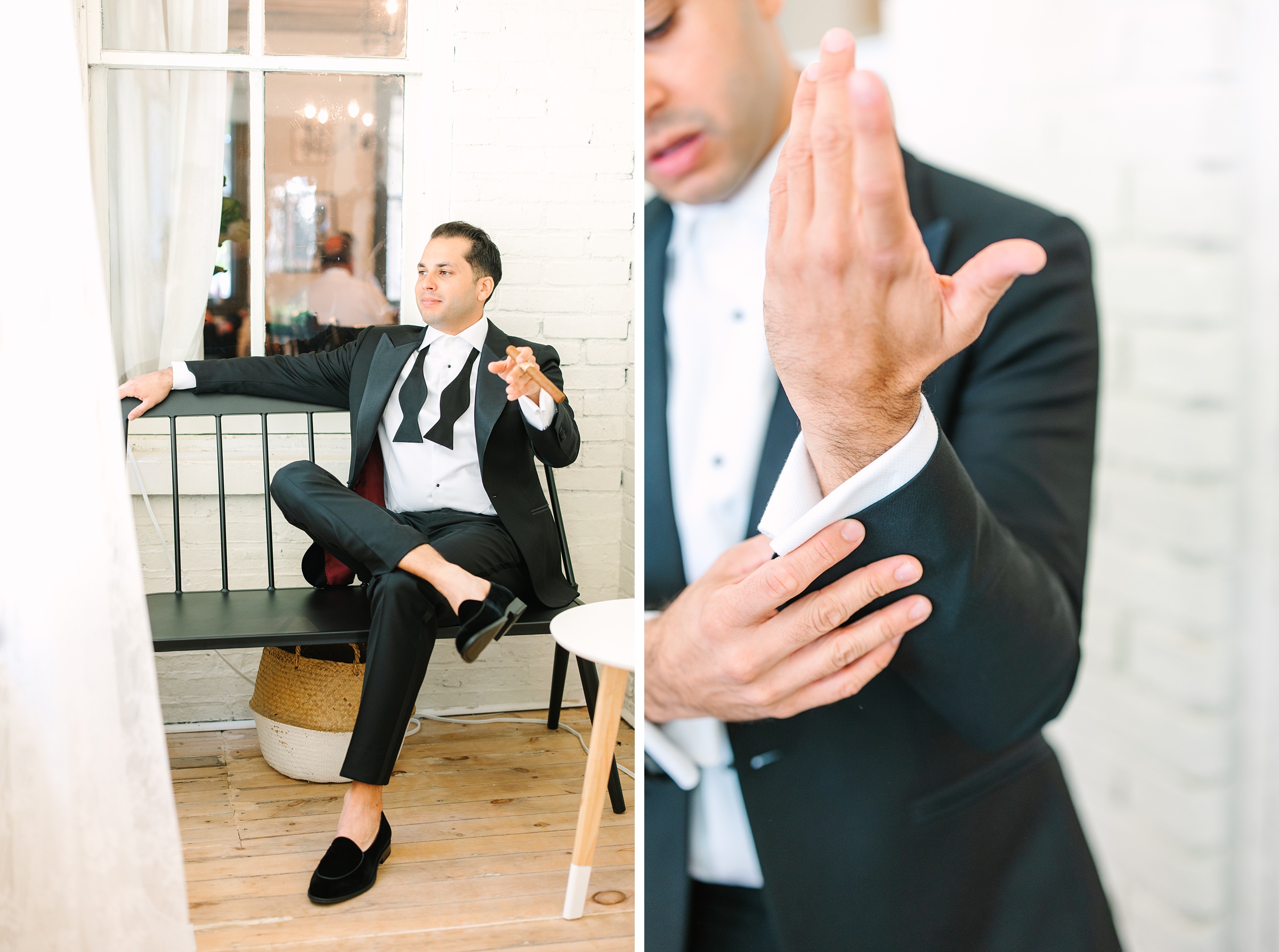 Romantic dusty rose and white black-tie Summer Wedding Day at Excelsior Lancaster Pennsylvania Photographed by Baltimore Wedding Photographer Cait Kramer Photography