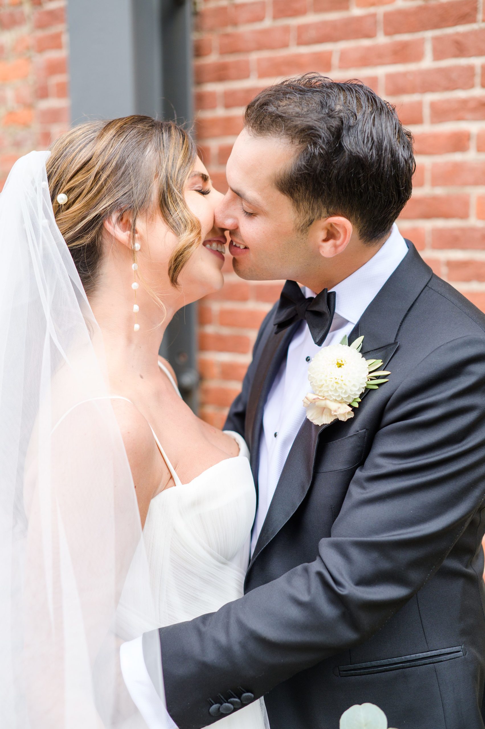 Romantic dusty rose and white black-tie Summer Wedding Day at Excelsior Lancaster Pennsylvania Photographed by Baltimore Wedding Photographer Cait Kramer Photography