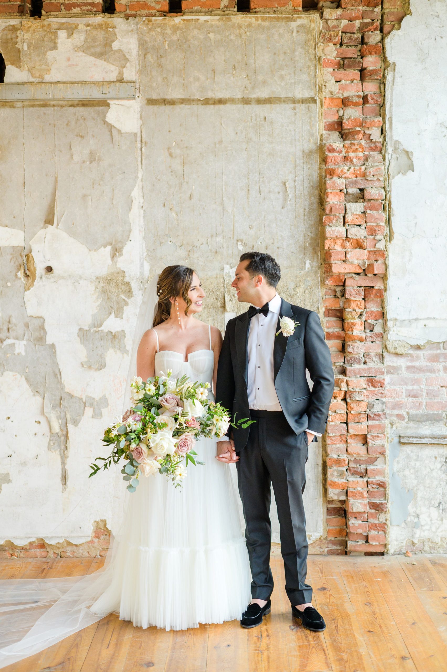 Romantic dusty rose and white black-tie Summer Wedding Day at Excelsior Lancaster Pennsylvania Photographed by Baltimore Wedding Photographer Cait Kramer Photography