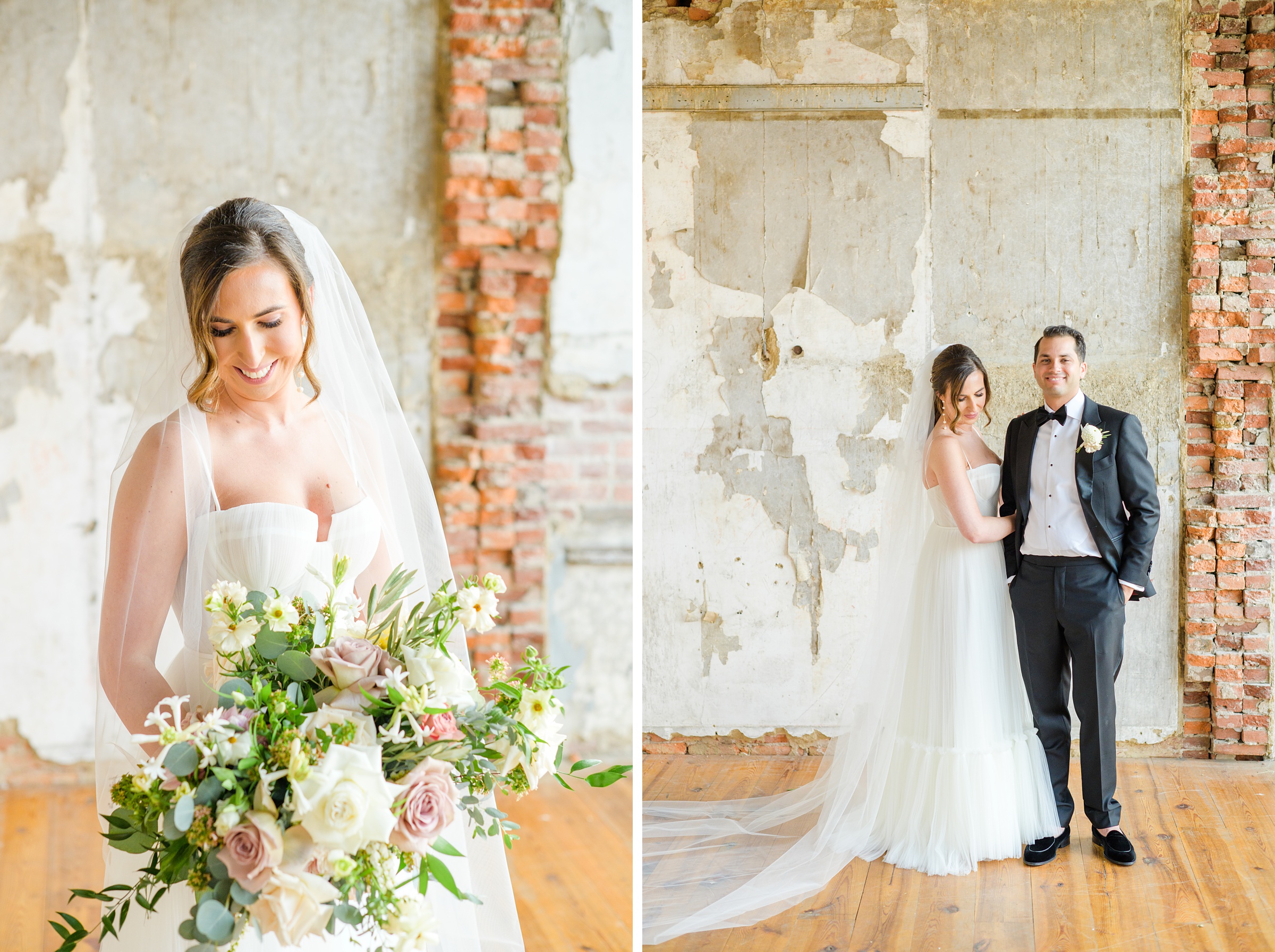 Romantic dusty rose and white black-tie Summer Wedding Day at Excelsior Lancaster Pennsylvania Photographed by Baltimore Wedding Photographer Cait Kramer Photography