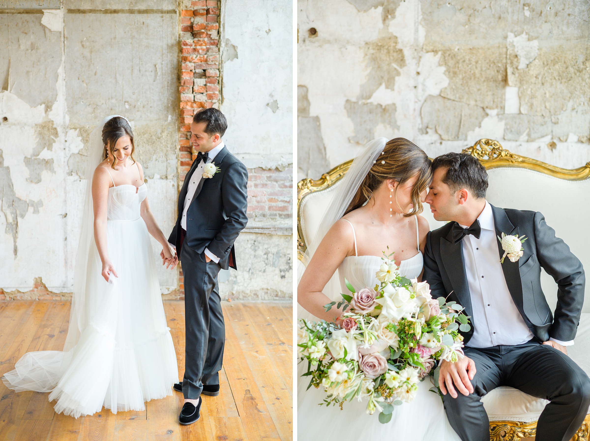 Romantic dusty rose and white black-tie Summer Wedding Day at Excelsior Lancaster Pennsylvania Photographed by Baltimore Wedding Photographer Cait Kramer Photography