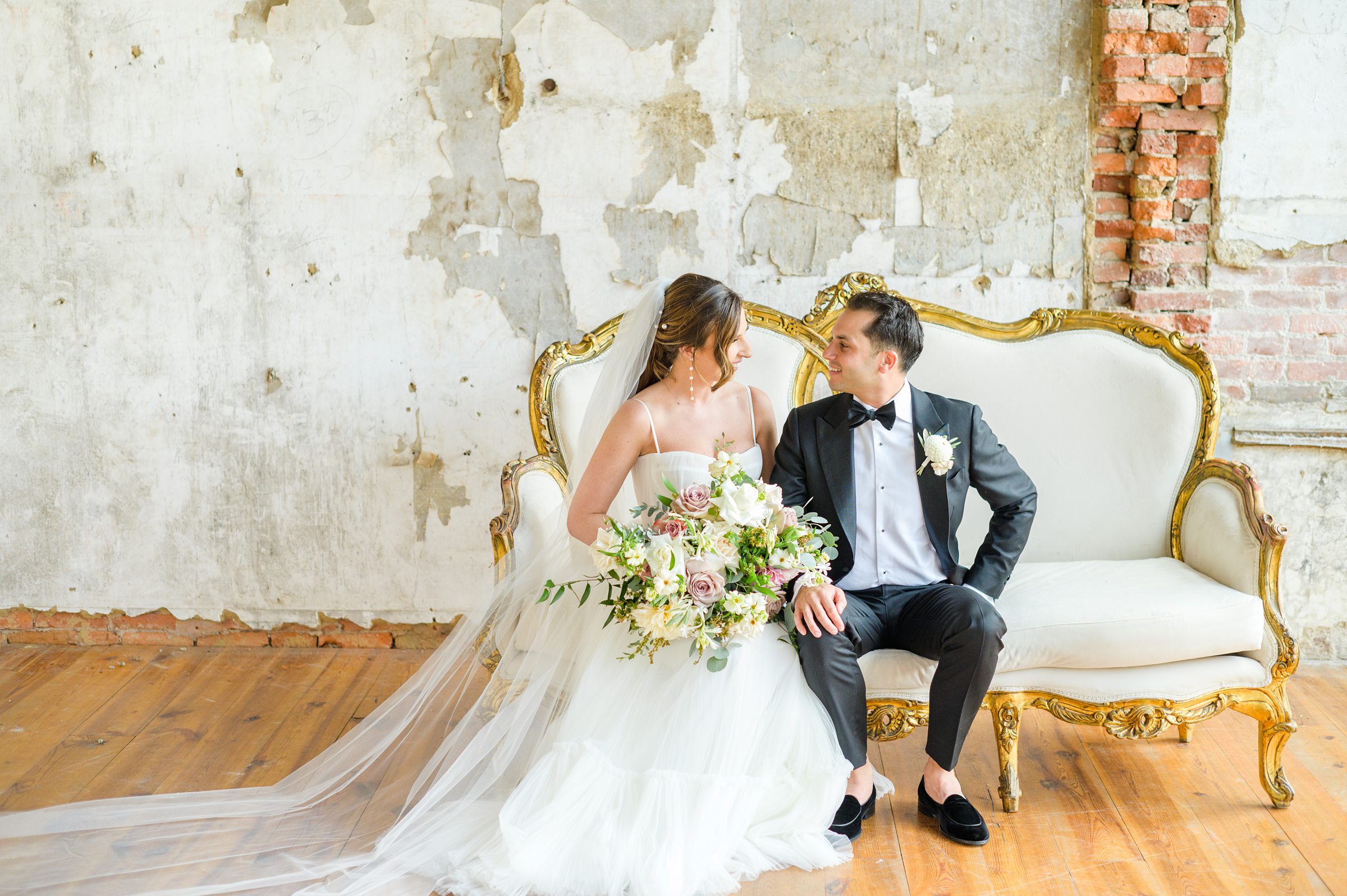 Romantic dusty rose and white black-tie Summer Wedding Day at Excelsior Lancaster Pennsylvania Photographed by Baltimore Wedding Photographer Cait Kramer Photography